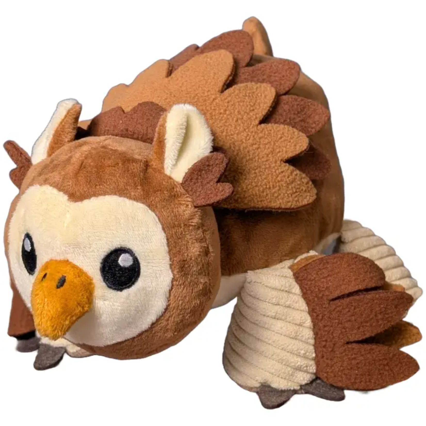 Pawlymorph Pet Toys Oatmeal the Owlbear Squeaky Stuffie