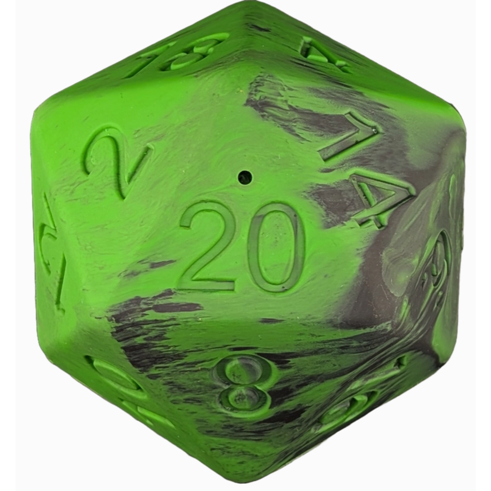 Pawlymorph Pet Toys Barbarian's Strength D20 Dog Treat Toy