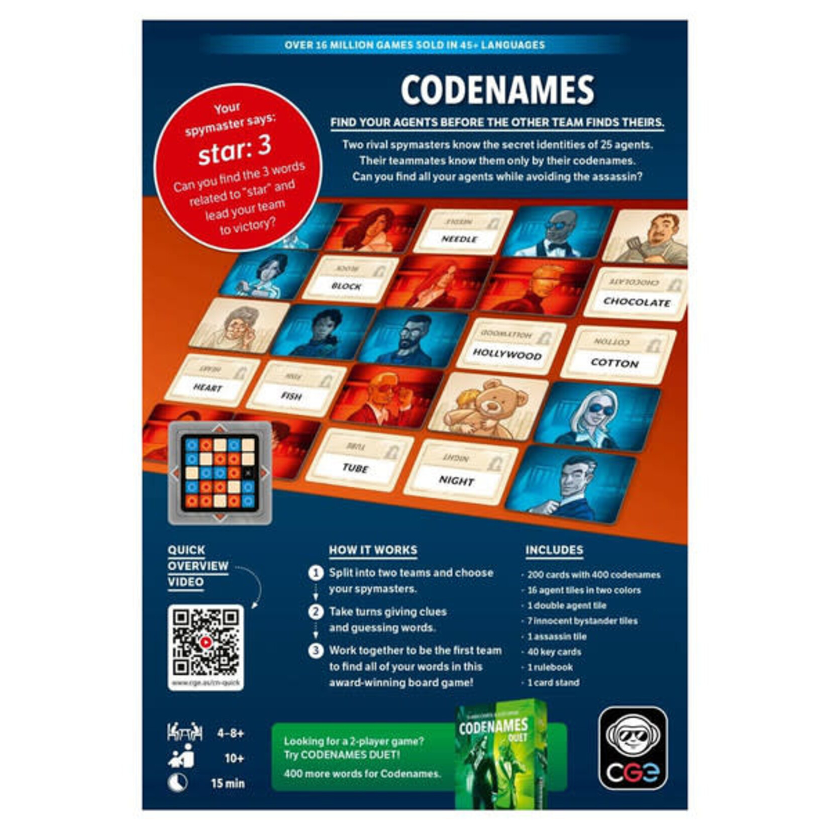 Czech Games Edition, Inc. Codenames (2025 Edition)