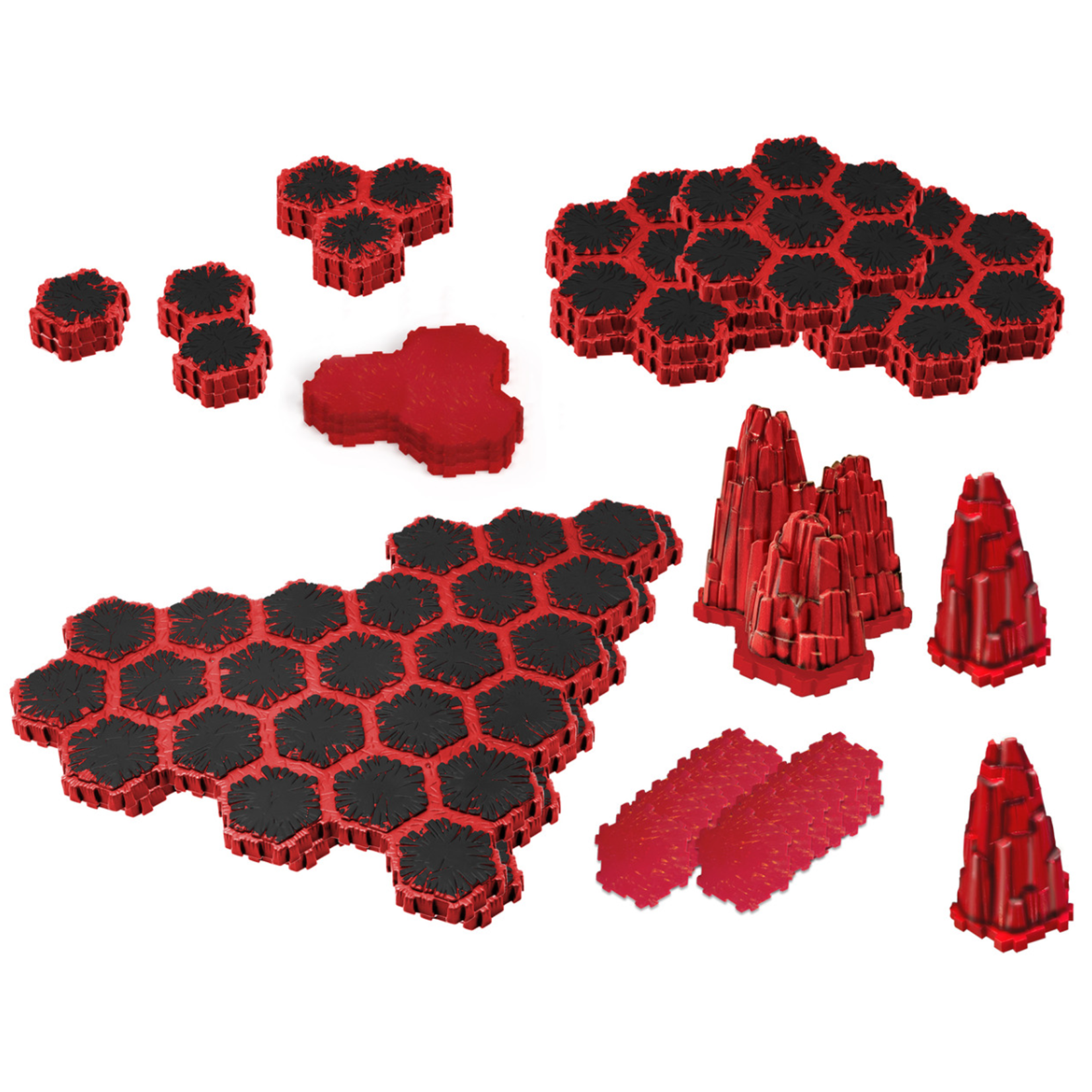 Renegade Game Studios Heroscape: The Lava Fields of Valhalla Terrain Expansion