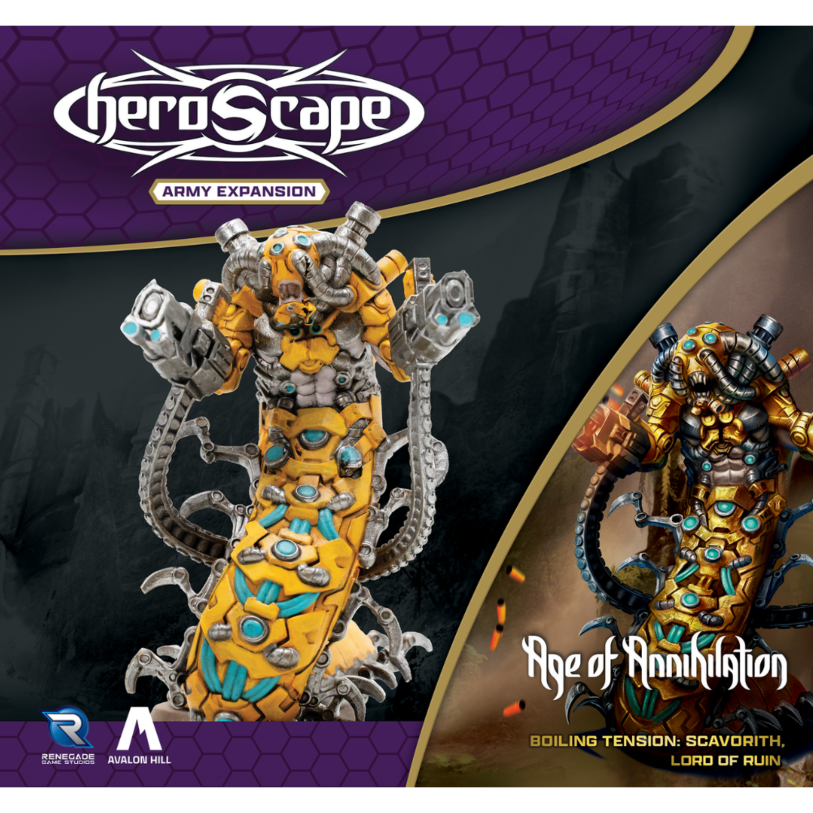 Renegade Game Studios Heroscape: Age of Annihilation: Boiling Tension: Scavorith, Lord of Ruin