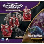 Renegade Game Studios Heroscape: Age of Annihilation: Boiling Tension: Revnan Acolytes and Grave Grim Premium Painted Edition