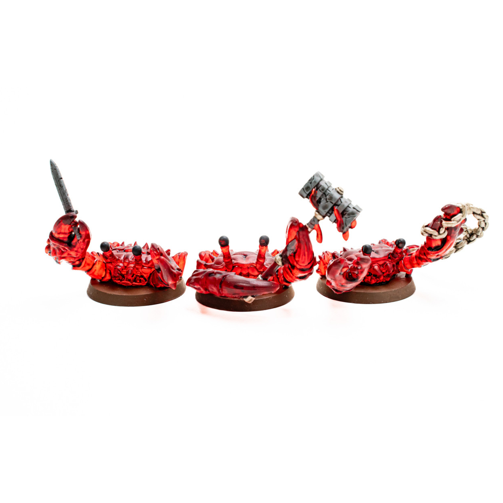 Renegade Game Studios Heroscape: Age of Annihilation: Boiling Tension: Molten Crustaceans and Tanuki Tricksters Premium Painted Edition