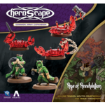 Renegade Game Studios Heroscape: Age of Annihilation: Boiling Tension: Molten Crustaceans and Tanuki Tricksters