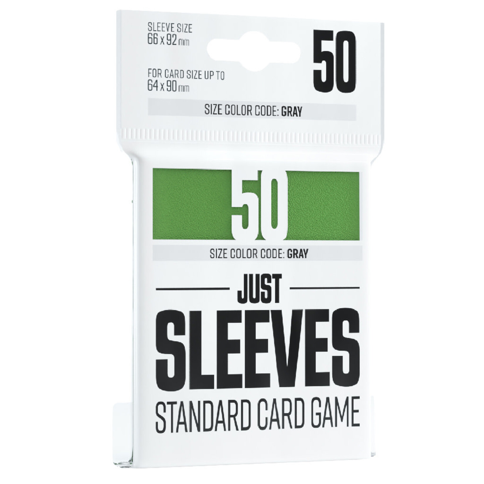 Gamegenic Just Sleeves: 50 Standard Card Game Sleeves: Green