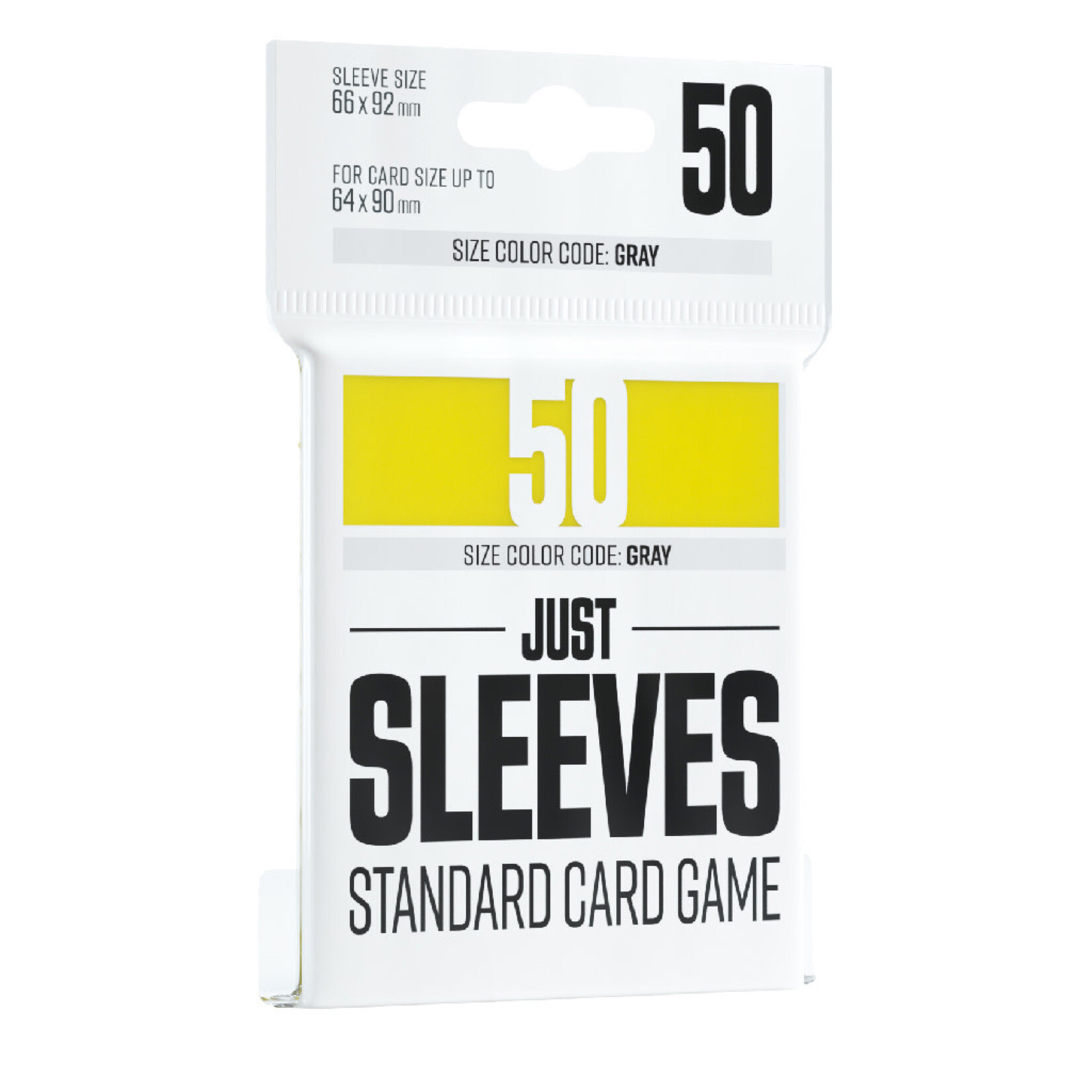 Gamegenic Just Sleeves: 50 Standard Card Game Sleeves: Yellow