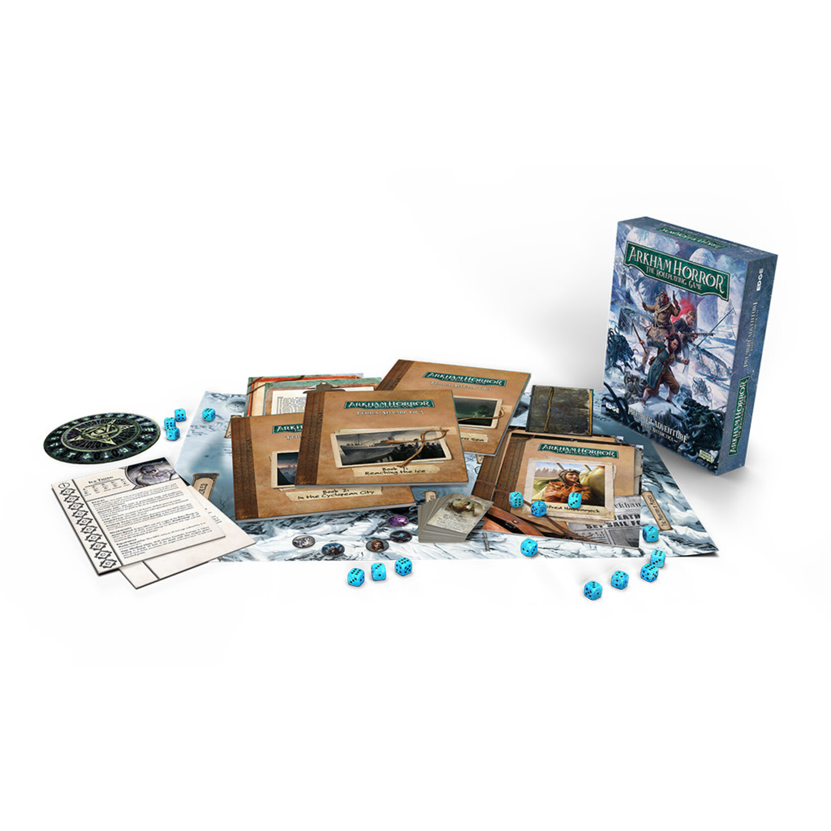 Edge Arkham Horror The Roleplaying Game: Terra Antarctica Premium Adventure