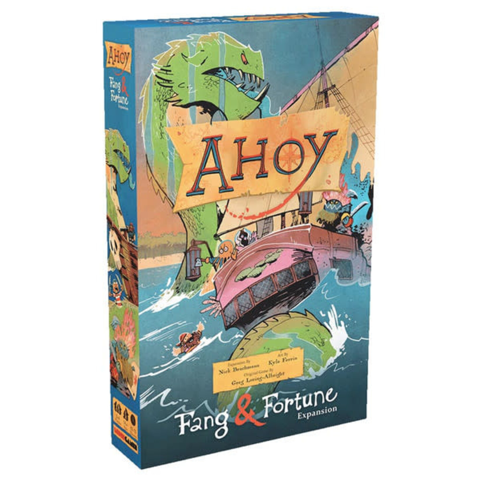 Leder Games Ahoy: Fang & Fortune Expansion