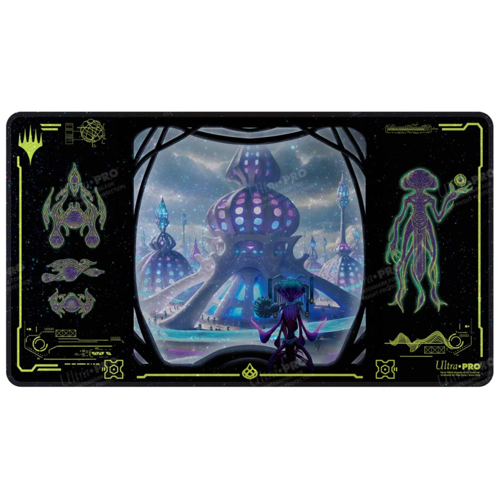 Ultra Pro Holofoil Playmat: Magic the Gathering: Edge of Eternities: Uthros, Titanic Godcore