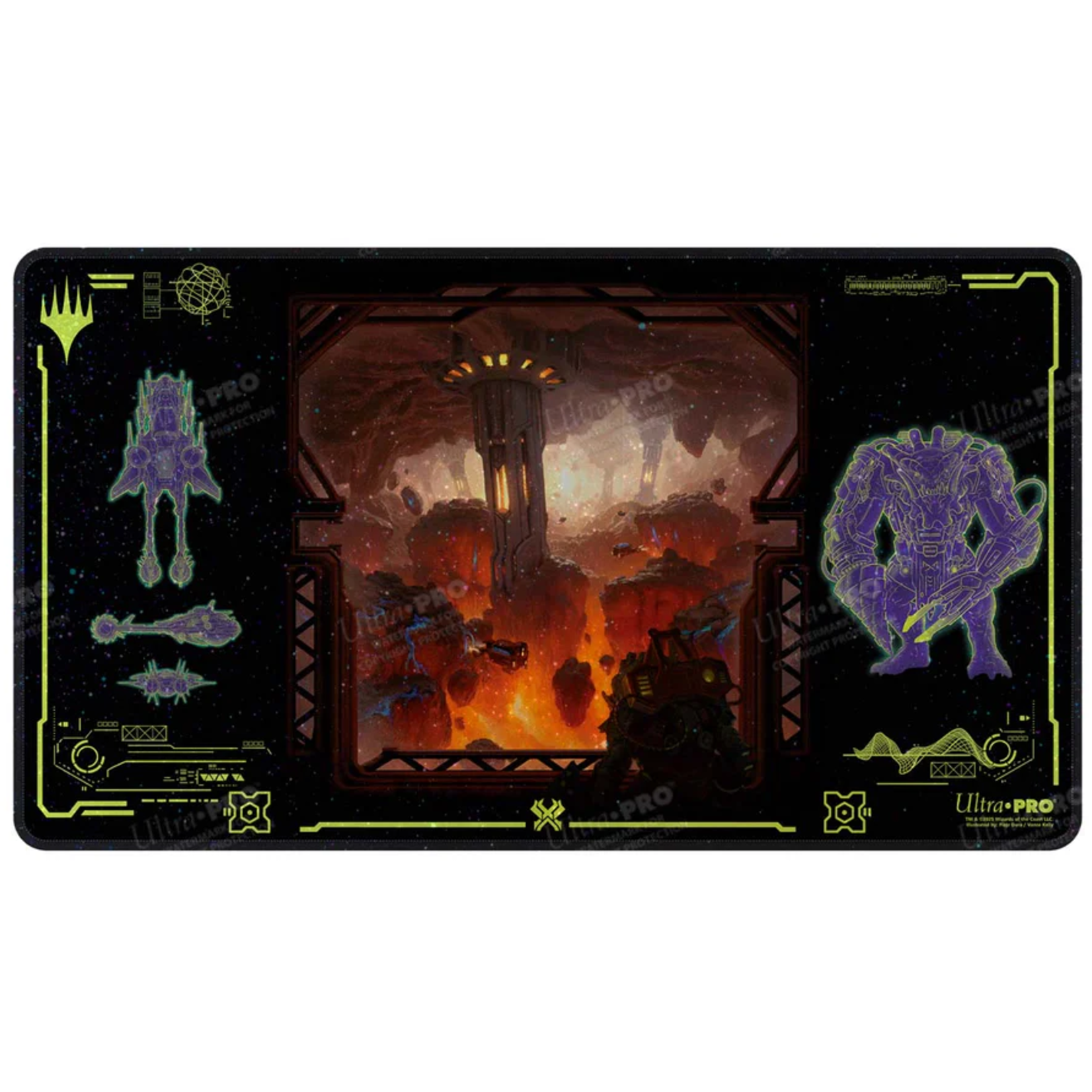 Ultra Pro Holofoil Playmat: Magic the Gathering: Edge of Eternities: Kavaron, Memorial World