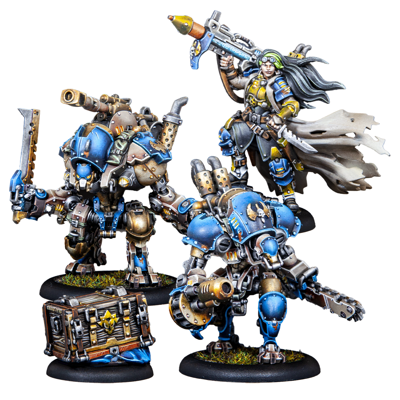 Steamforged Games Ltd Warmachine: Cygnar Gravediggers: Battlegroup Box Set