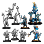 Steamforged Games Ltd Warmachine: Cygnar Storm Forge: Command Cadre Set