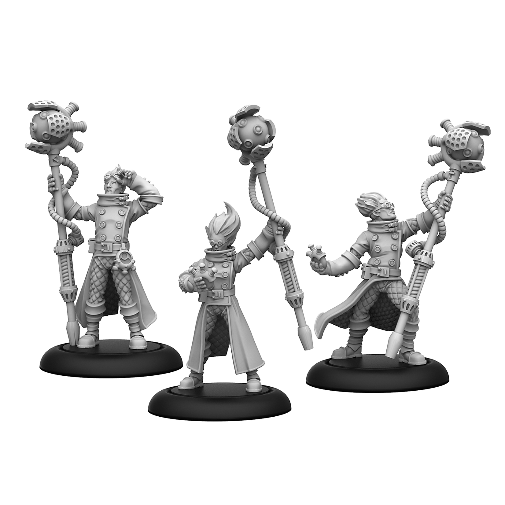 Steamforged Games Ltd Warmachine: Cygnar Storm Forge: Command Cadre Set