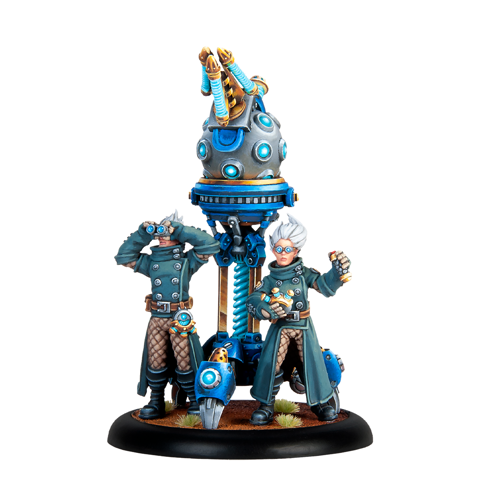 Steamforged Games Ltd Warmachine: Cygnar Storm Forge: Command Cadre Set
