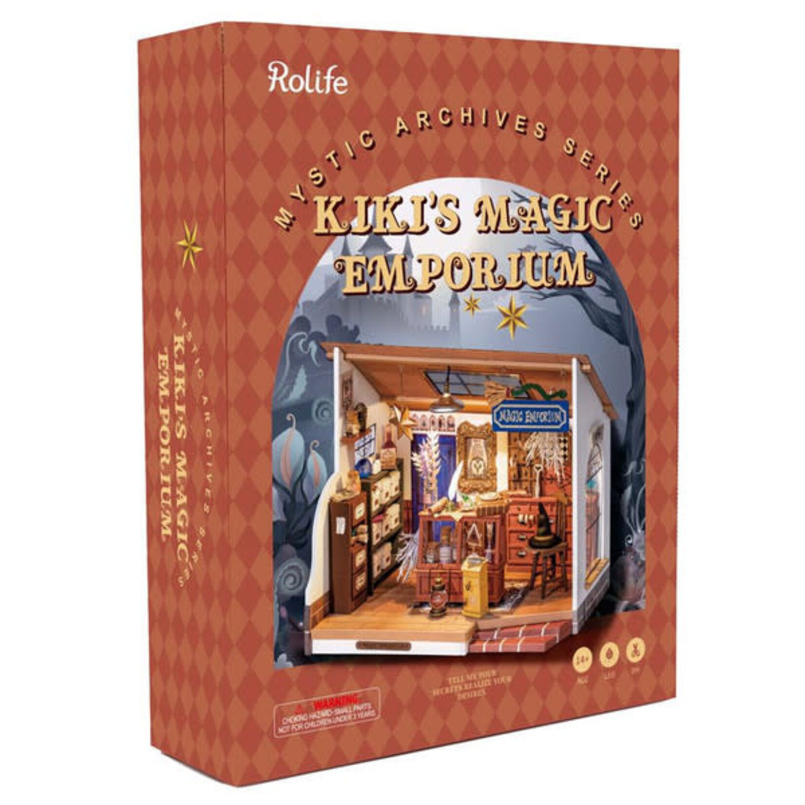 Robotime Rolife: Kiki's Magic Emporium DIY Miniature House