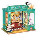 Robotime Rolife: Alice's Tea Store DIY Miniature House