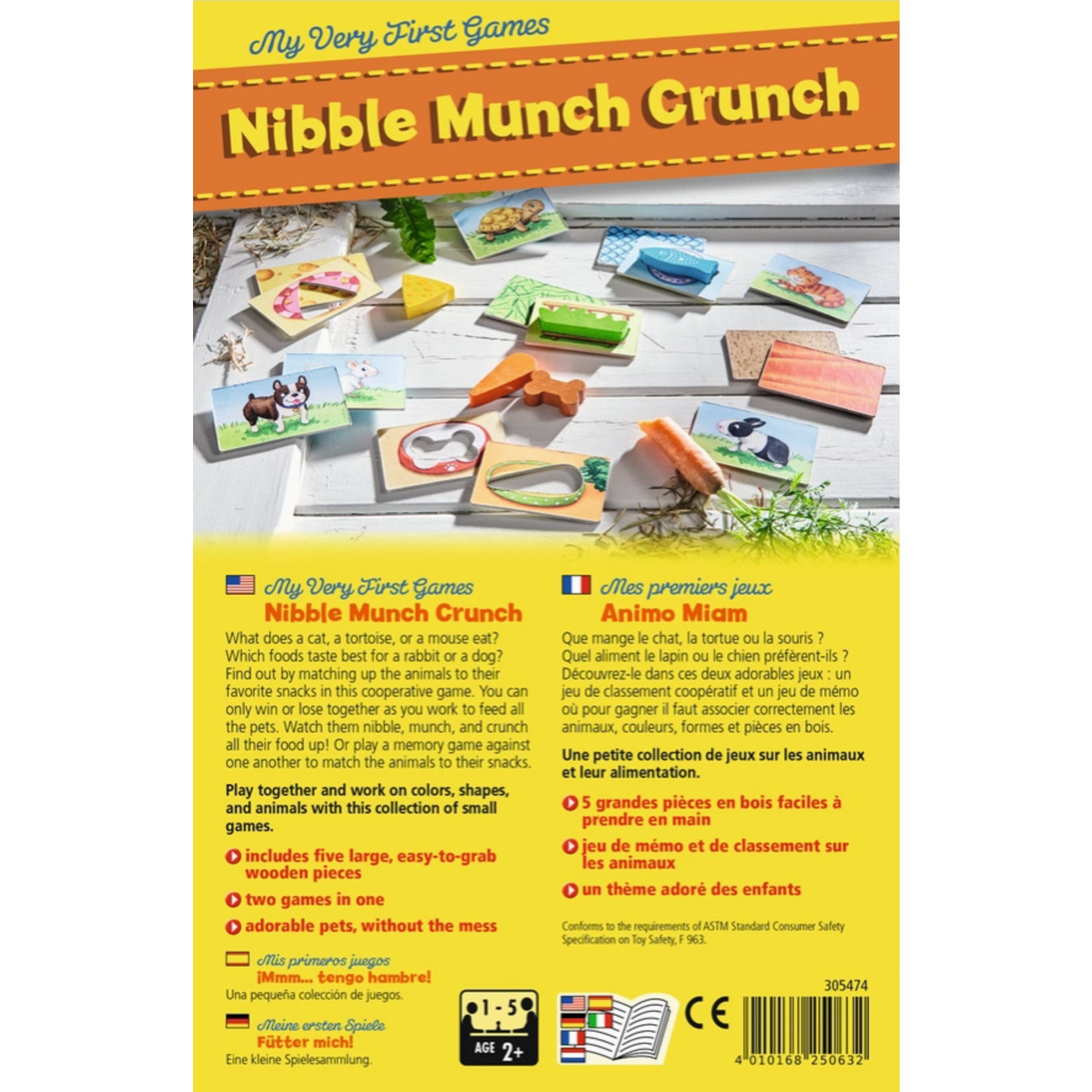HABA My Very First Games: Nibble Munch Crunch