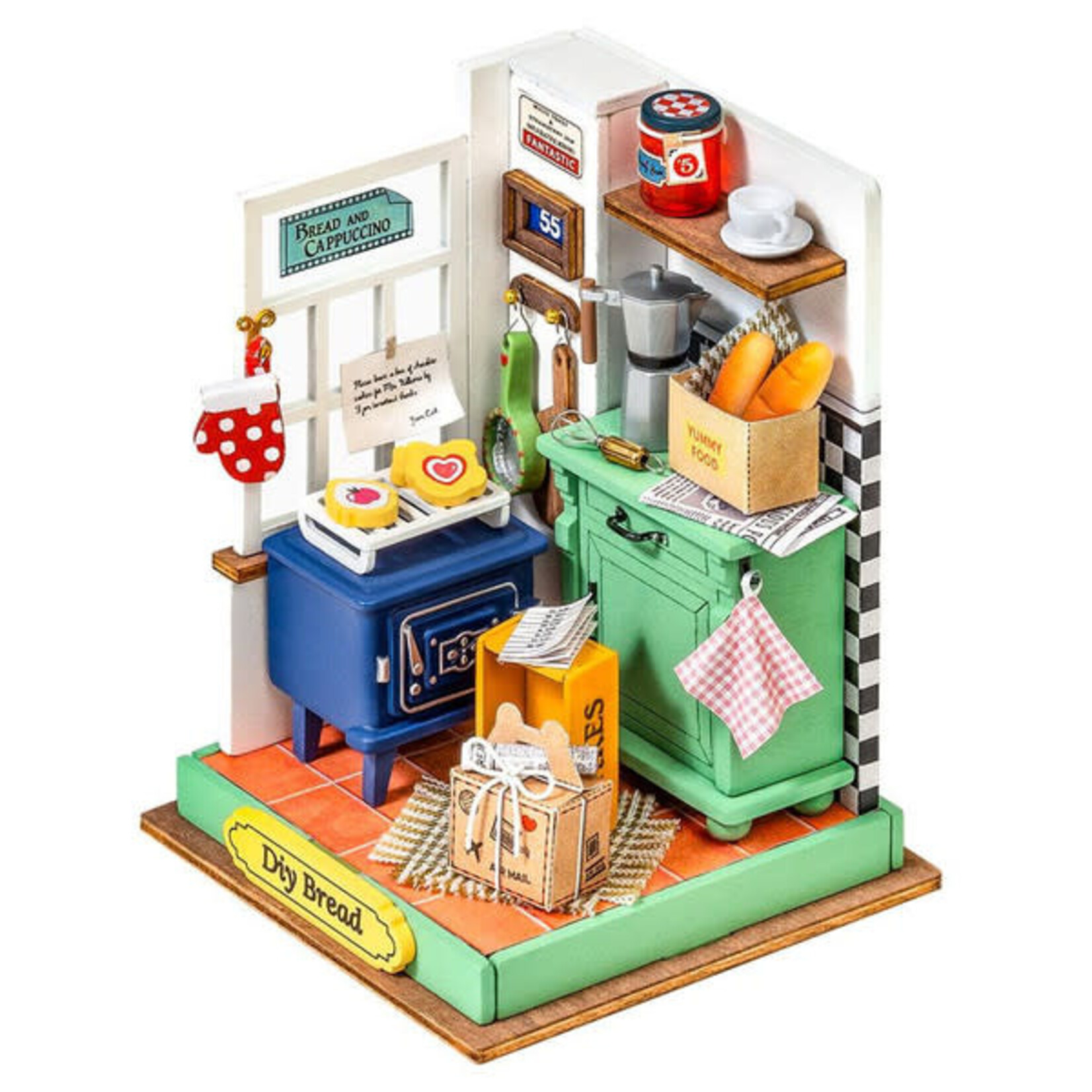 Robotime Rolife: Afternoon Baking Time DIY Miniature House