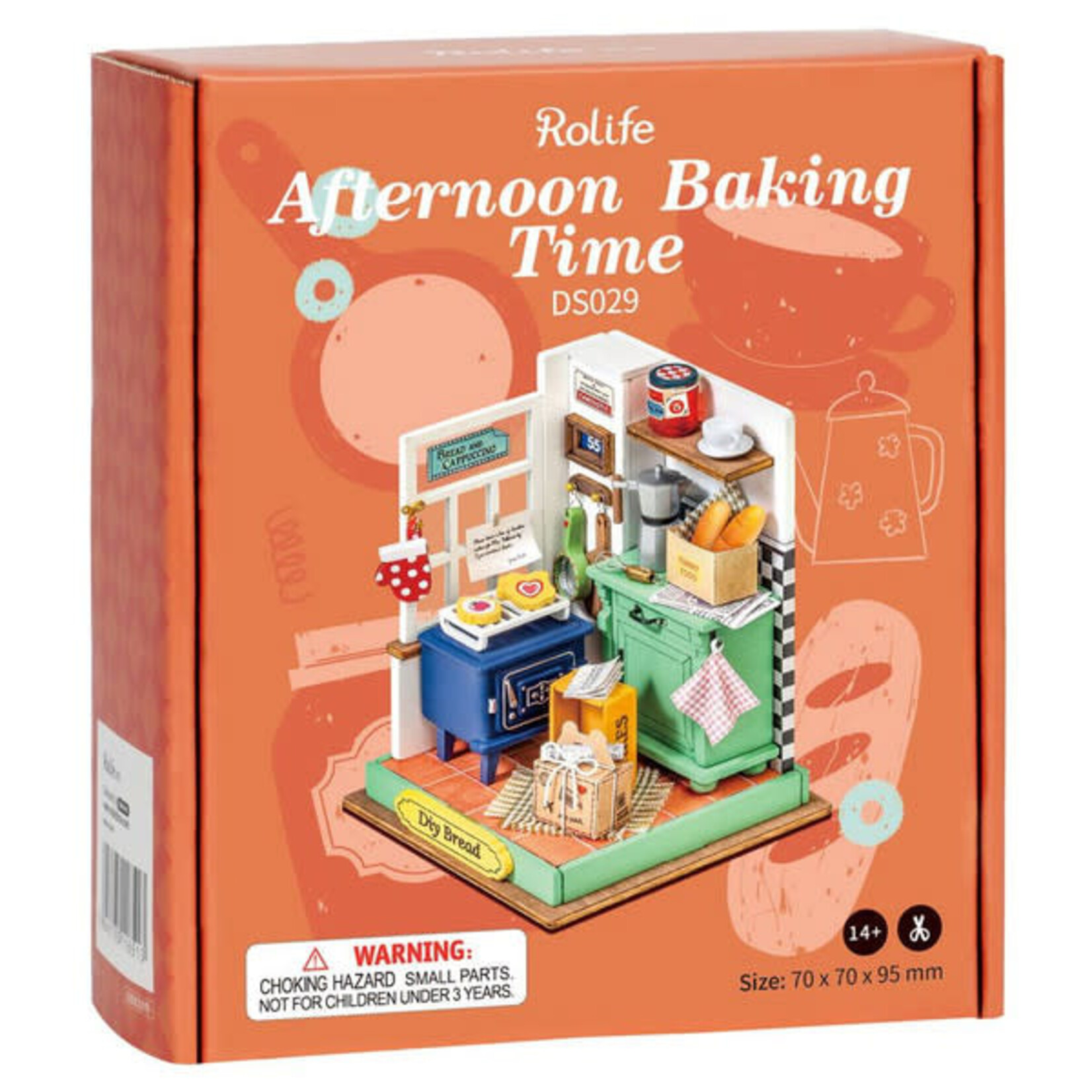 Robotime Rolife: Afternoon Baking Time DIY Miniature House