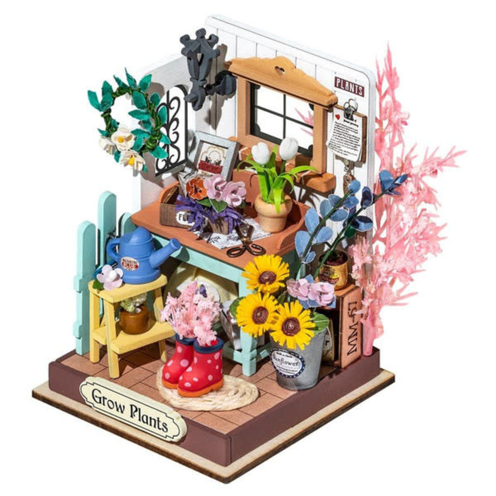 Robotime Rolife: Dreaming Terrace Garden DIY Miniature Hosue
