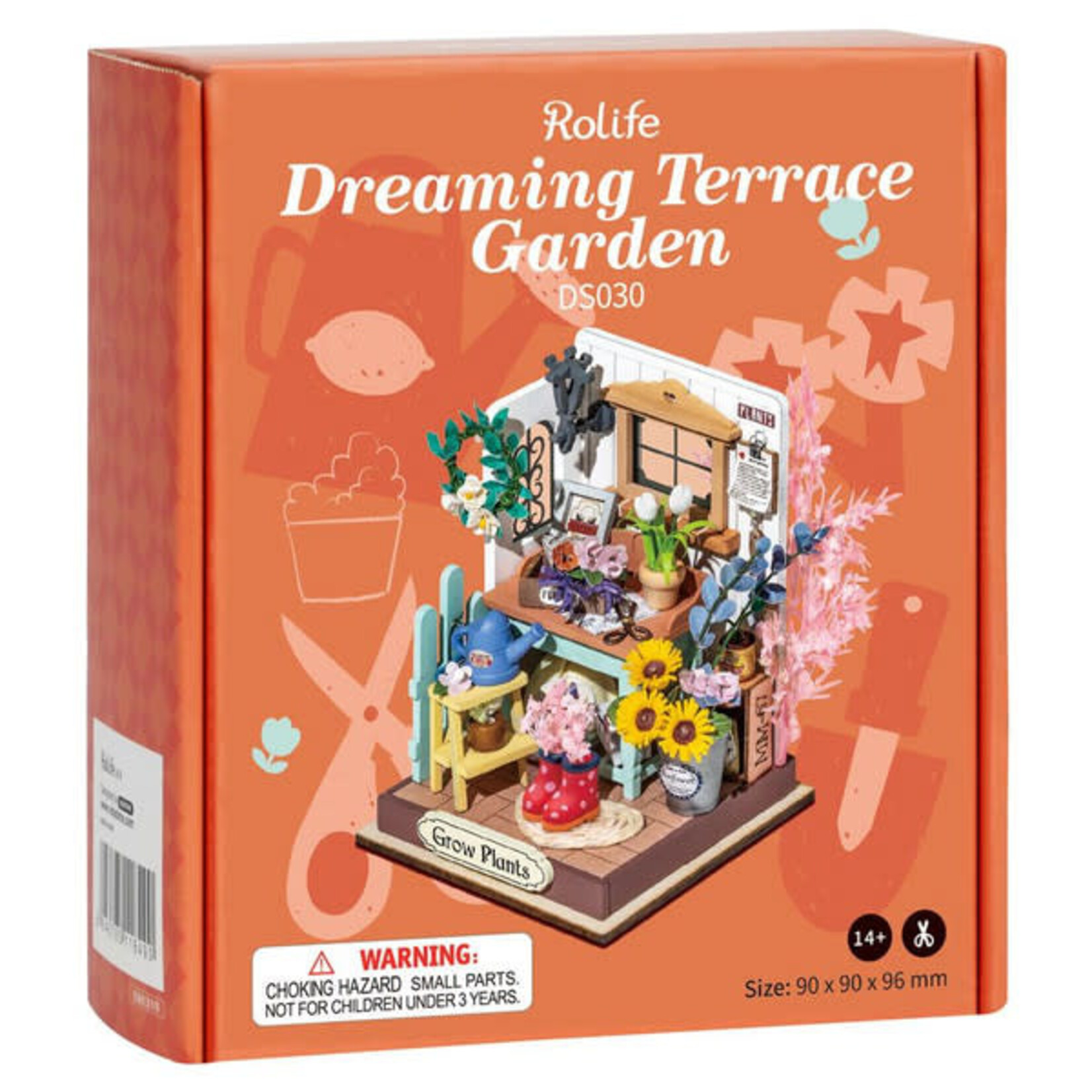 Robotime Rolife: Dreaming Terrace Garden DIY Miniature Hosue