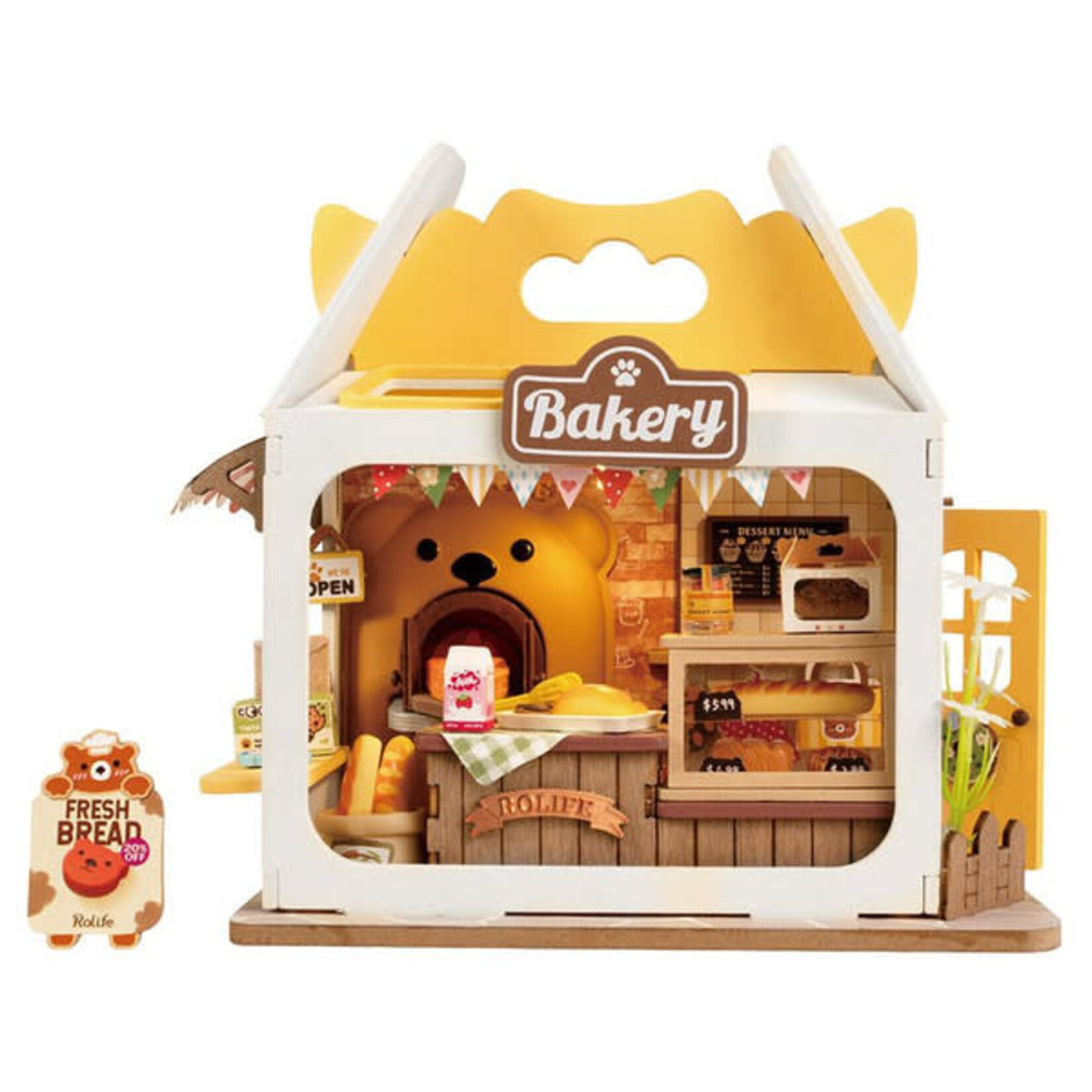 Robotime Rolife: Teddy's Breadbox DIY Miniature House