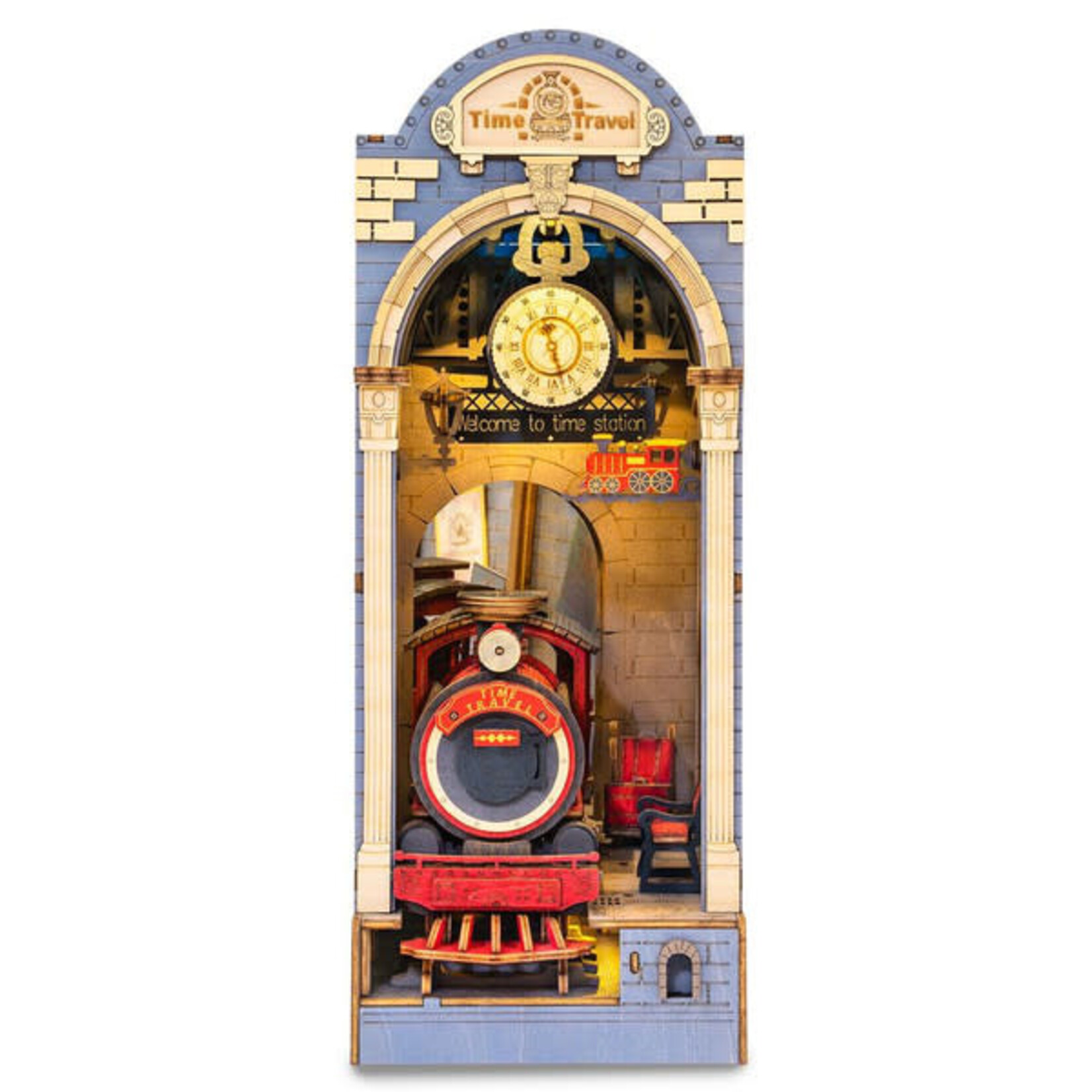 Robotime Rolife: Time Travel Book Nook & Wonderland