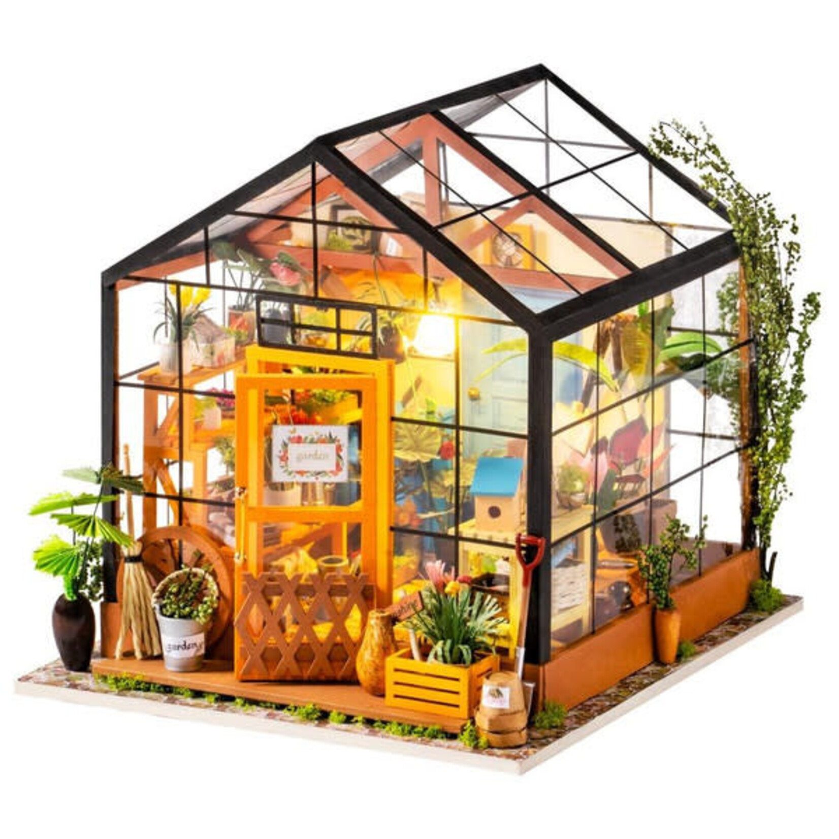 Robotime Rolife: Cathy's Flower House DIY Miniature House