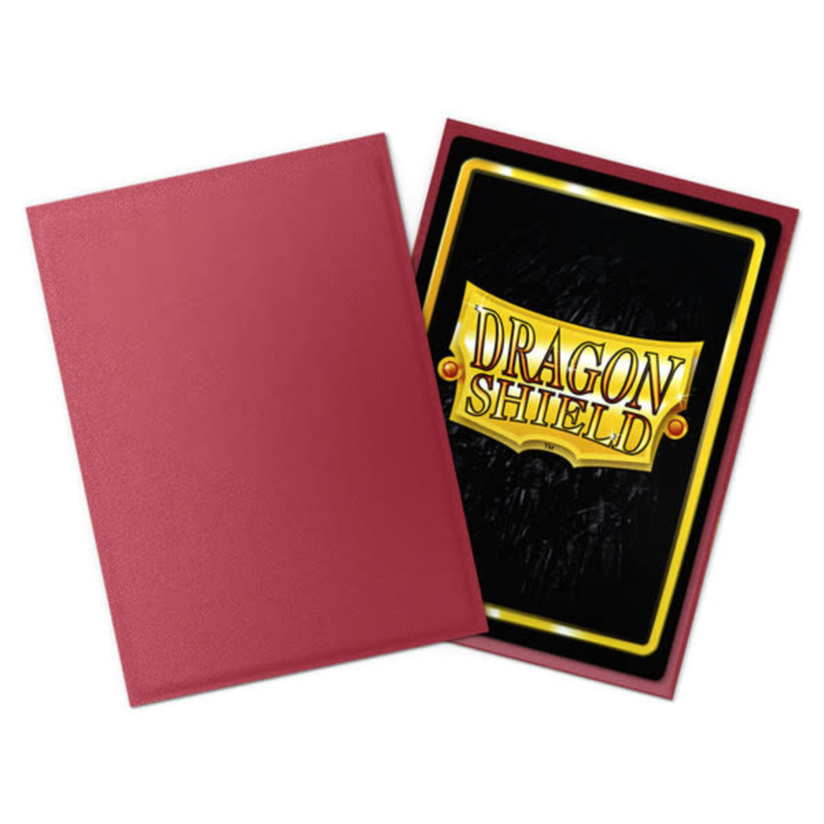 Arcane Tinmen Dragon Shield: 100 Non-Glare Sleeves: Blood Red