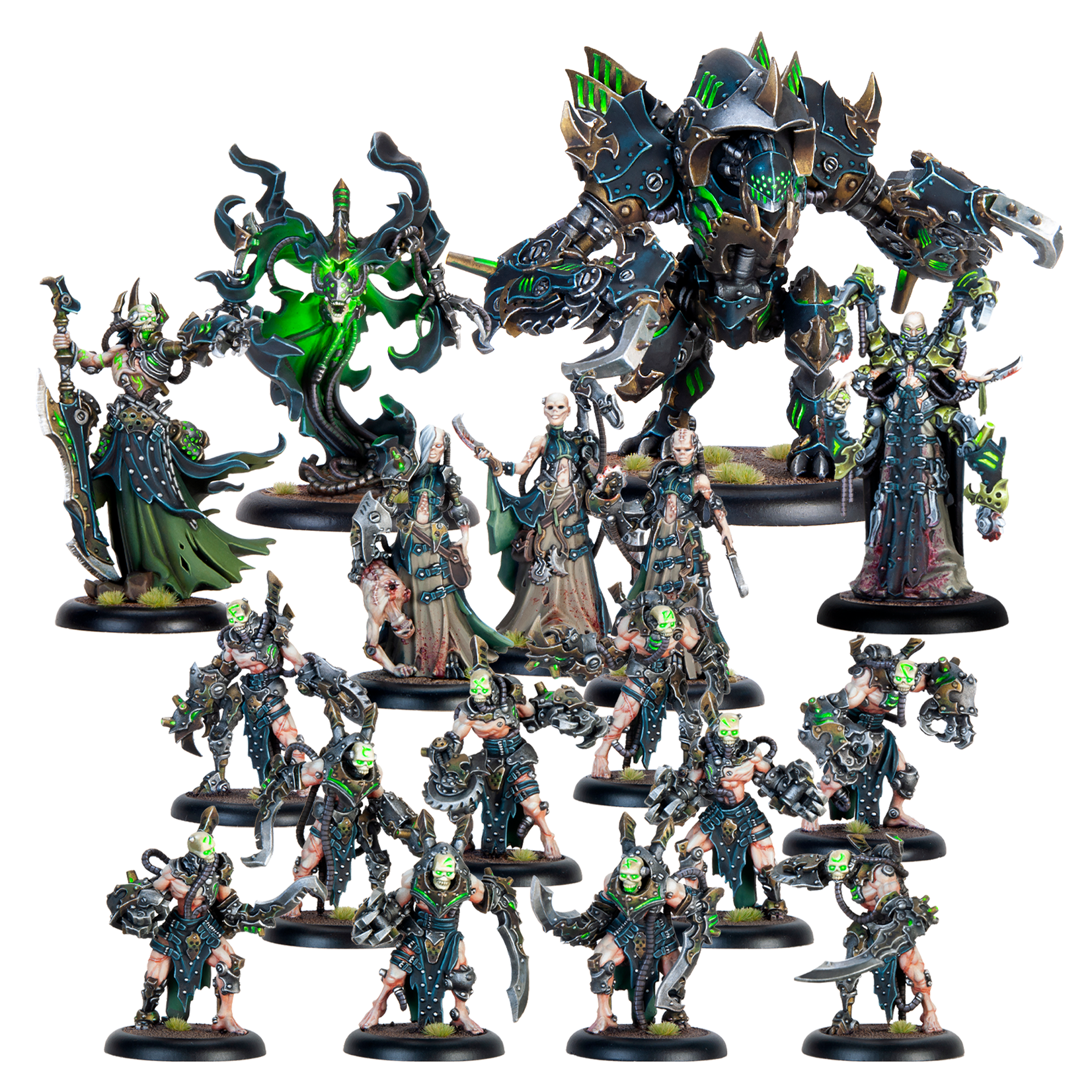 Steamforged Games Ltd Warmachine: Cryx Necrofactorium: Core Expansion Set