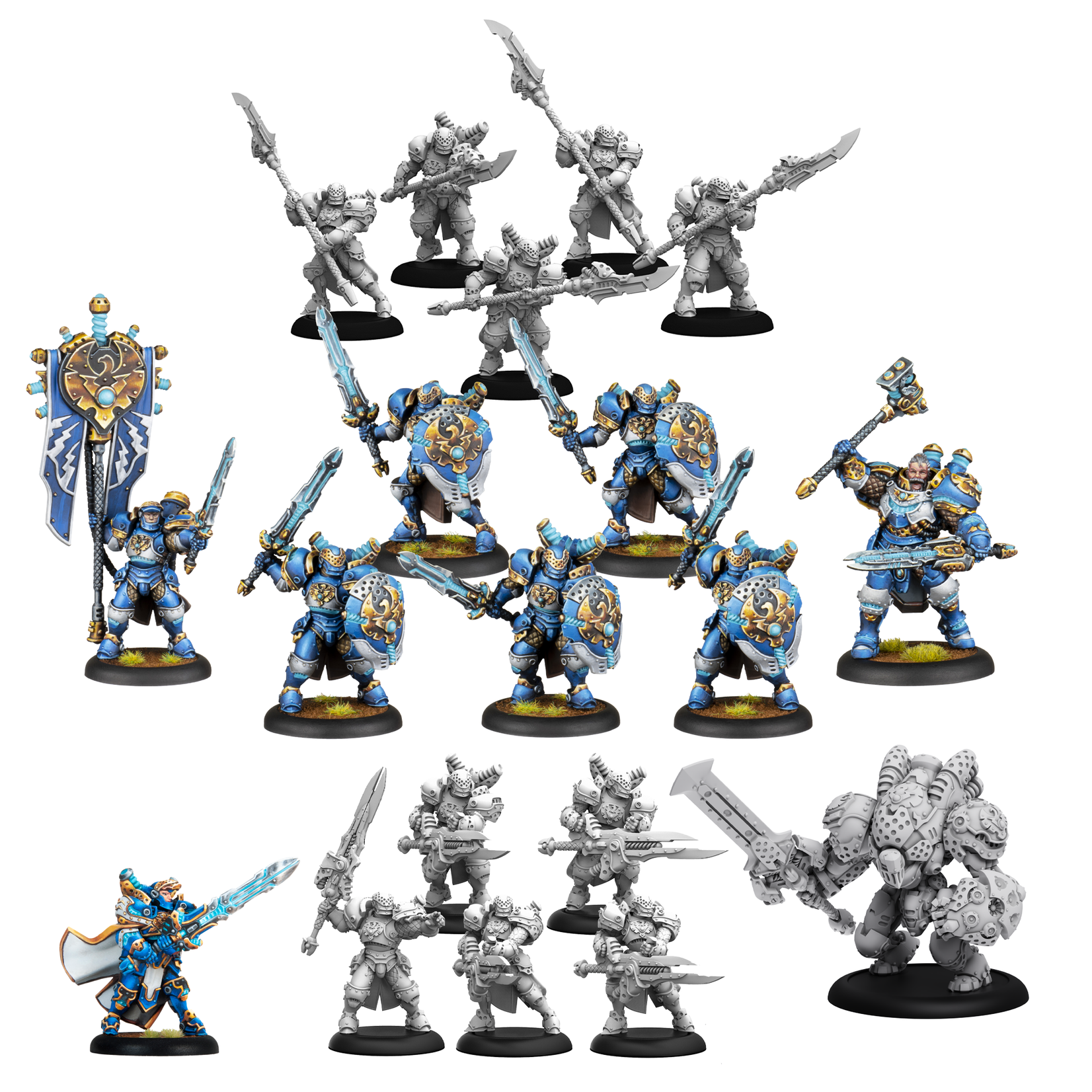 Steamforged Games Ltd Warmachine: Cygnar Storm Legion: Core Expansion Set