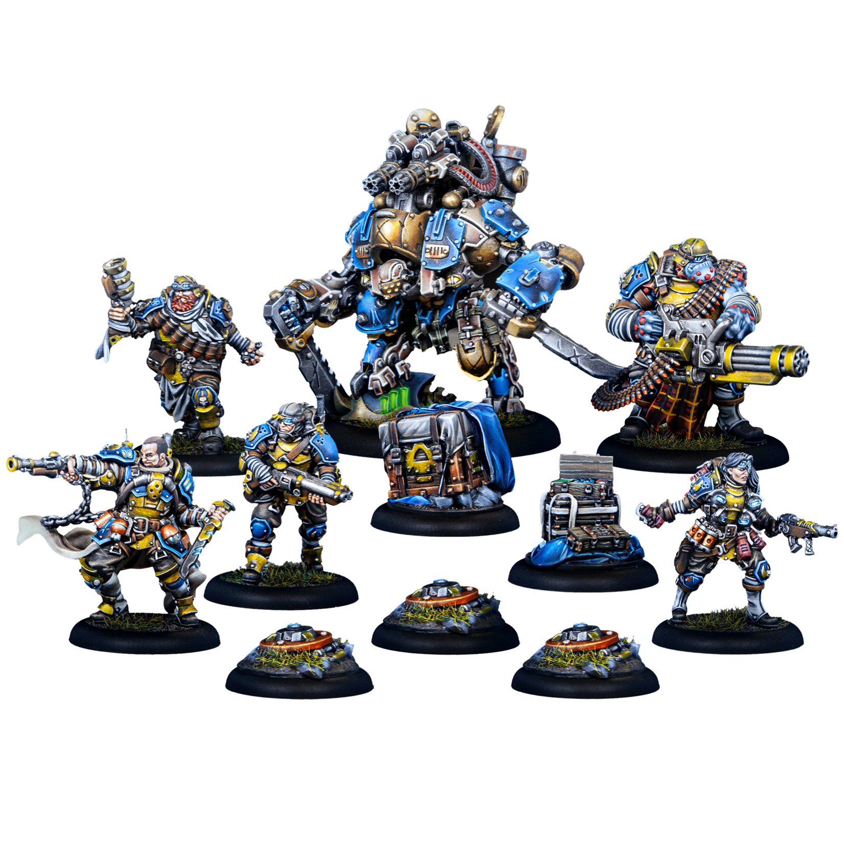 Steamforged Games Ltd Warmachine: Cygnar Gravediggers Command Starter Set