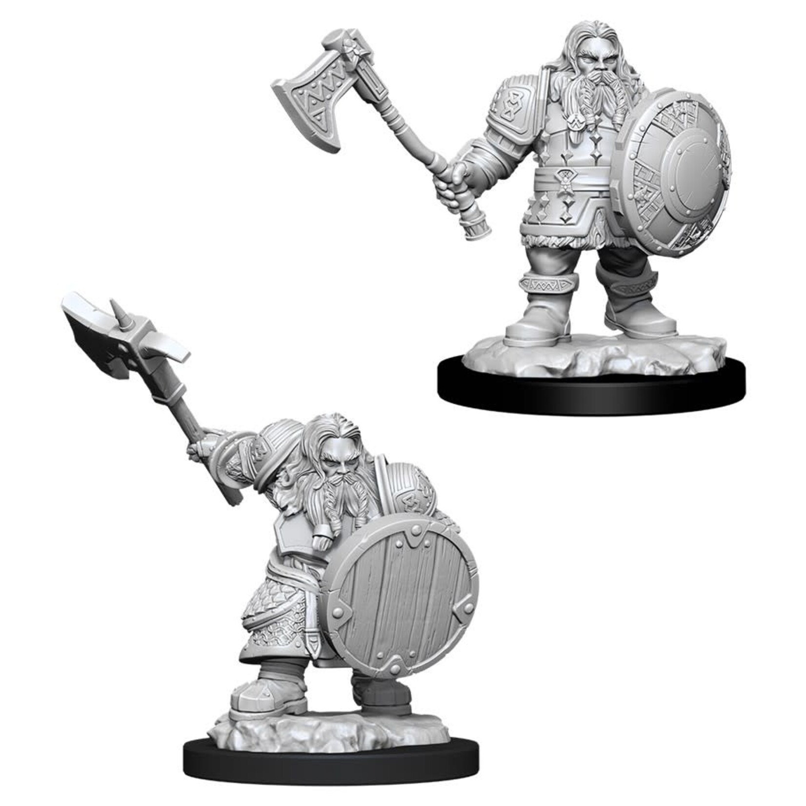 WizKids D&D: Nolzur's Marvelous Miniatures: Dwarf Fighter