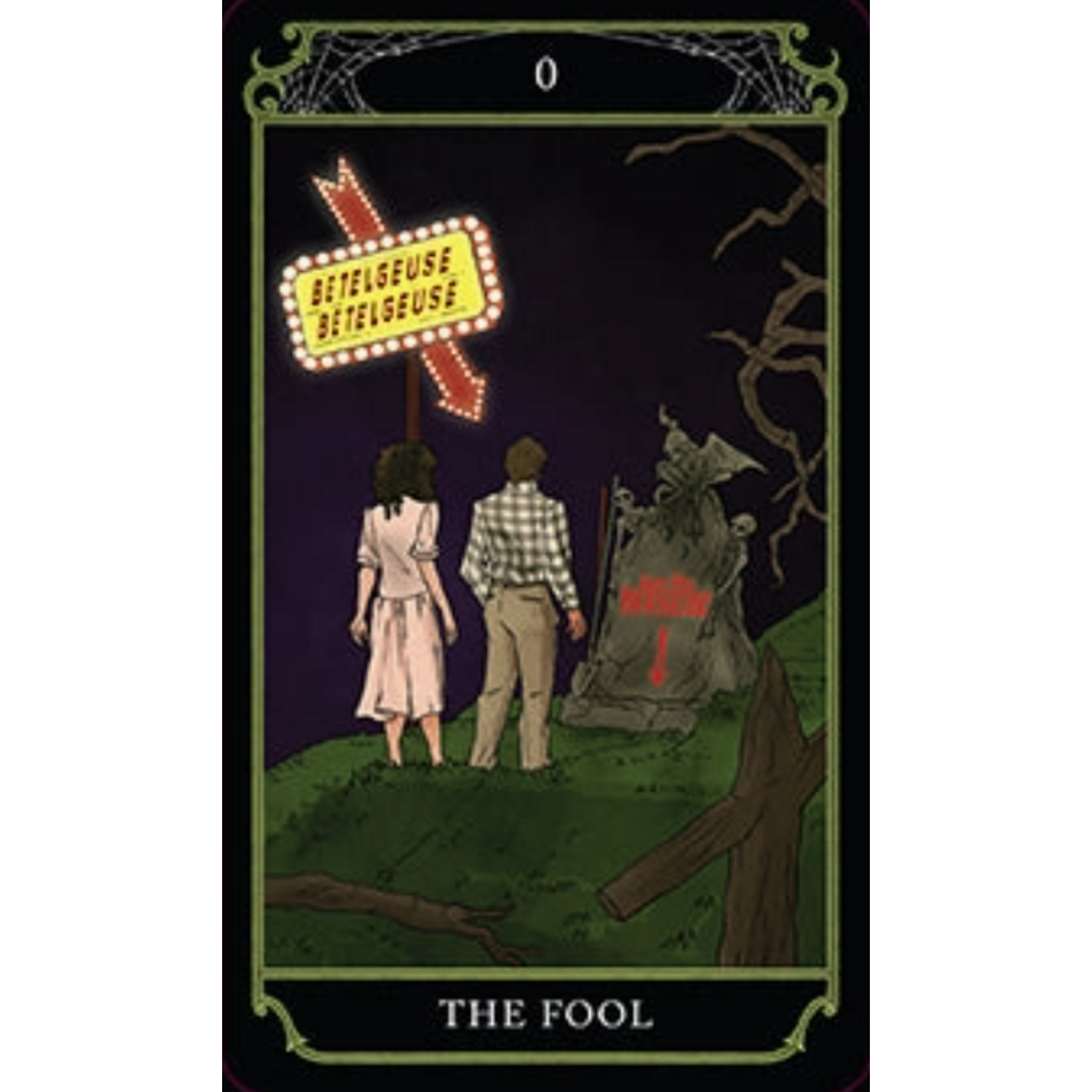 Insight Editions Beetlejuice Tarot Deck and Guidebook