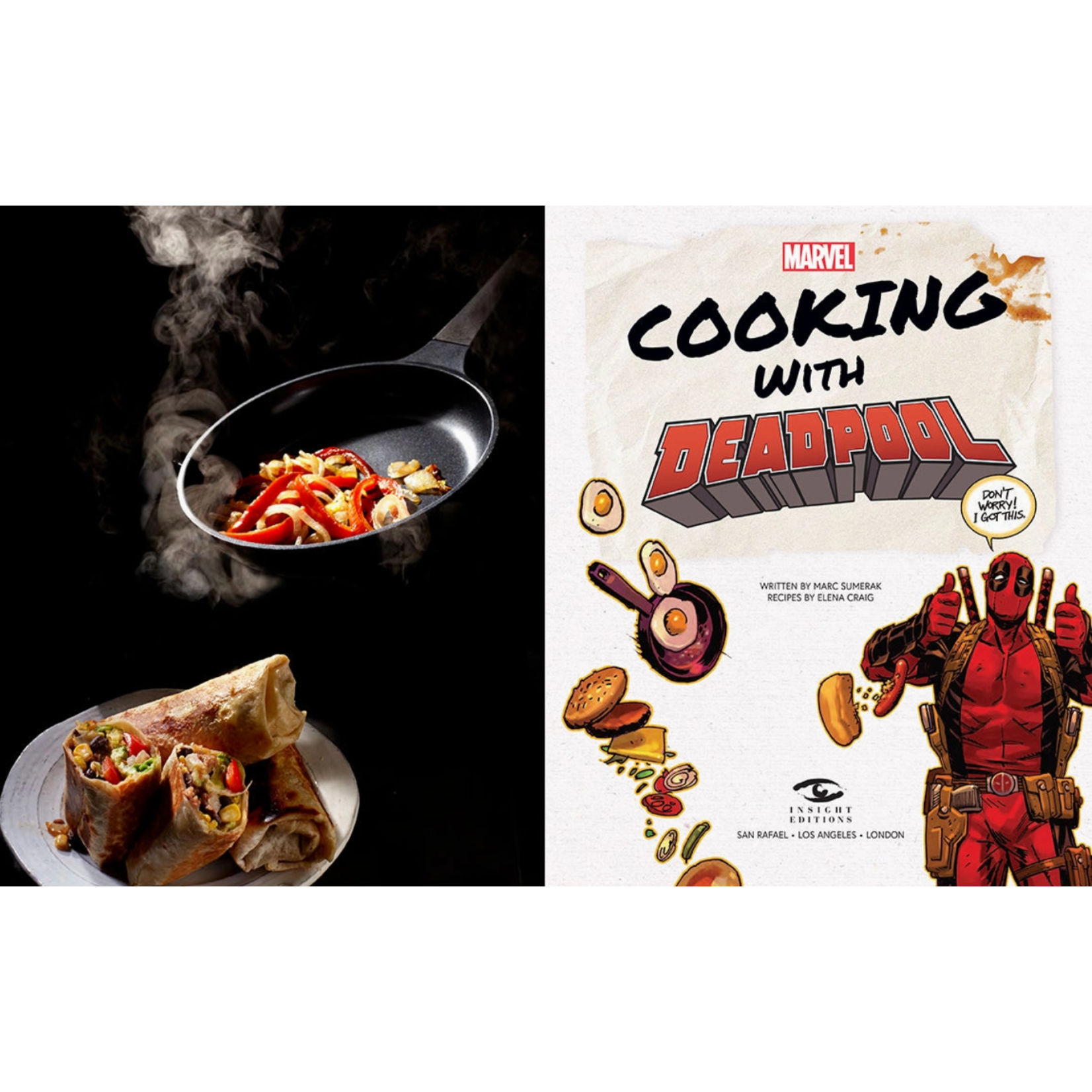 Insight Editions Marvel: Cooking with Deadpool