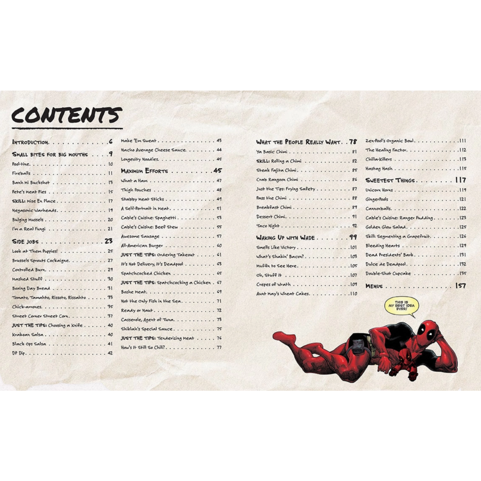 Insight Editions Marvel: Cooking with Deadpool