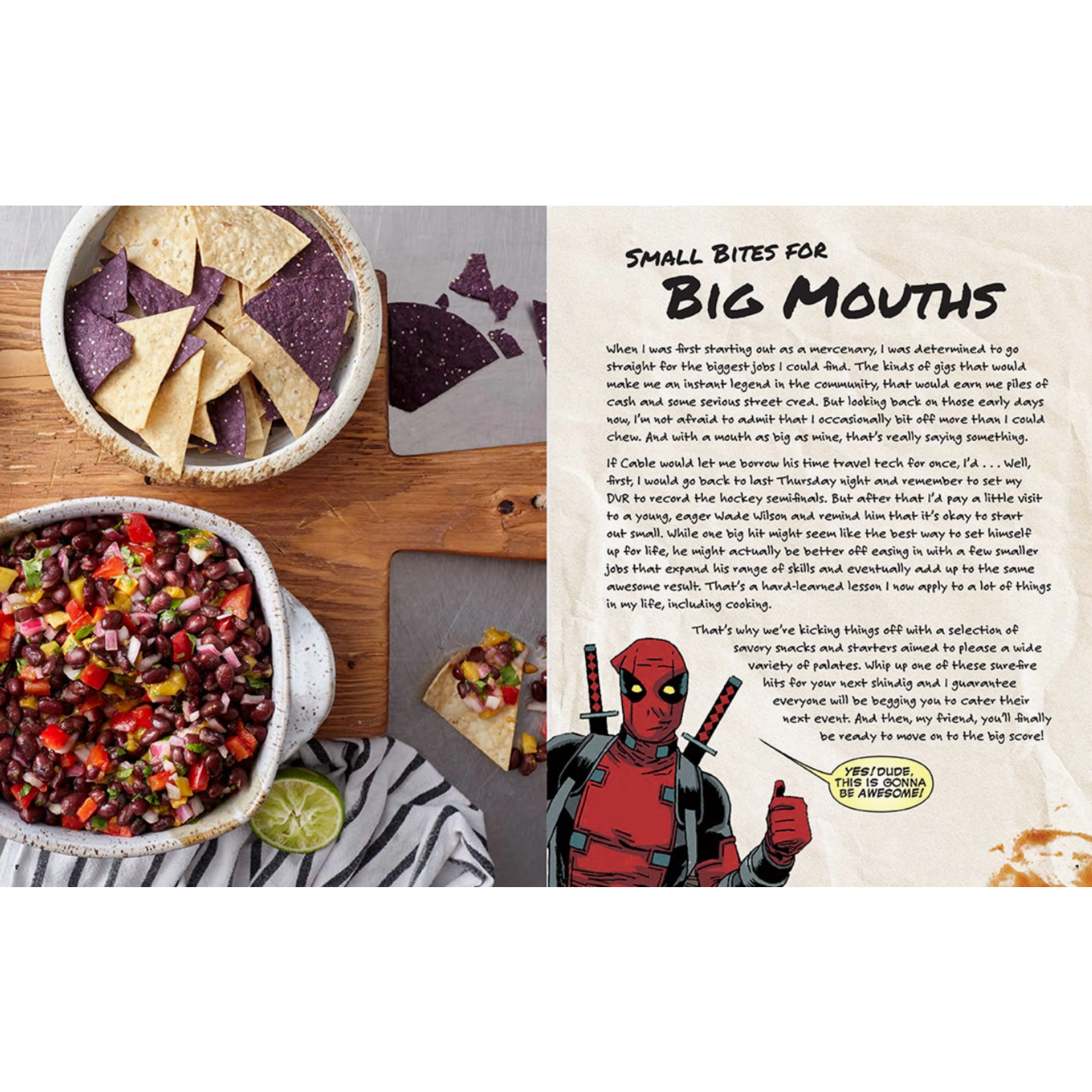 Insight Editions Marvel: Cooking with Deadpool