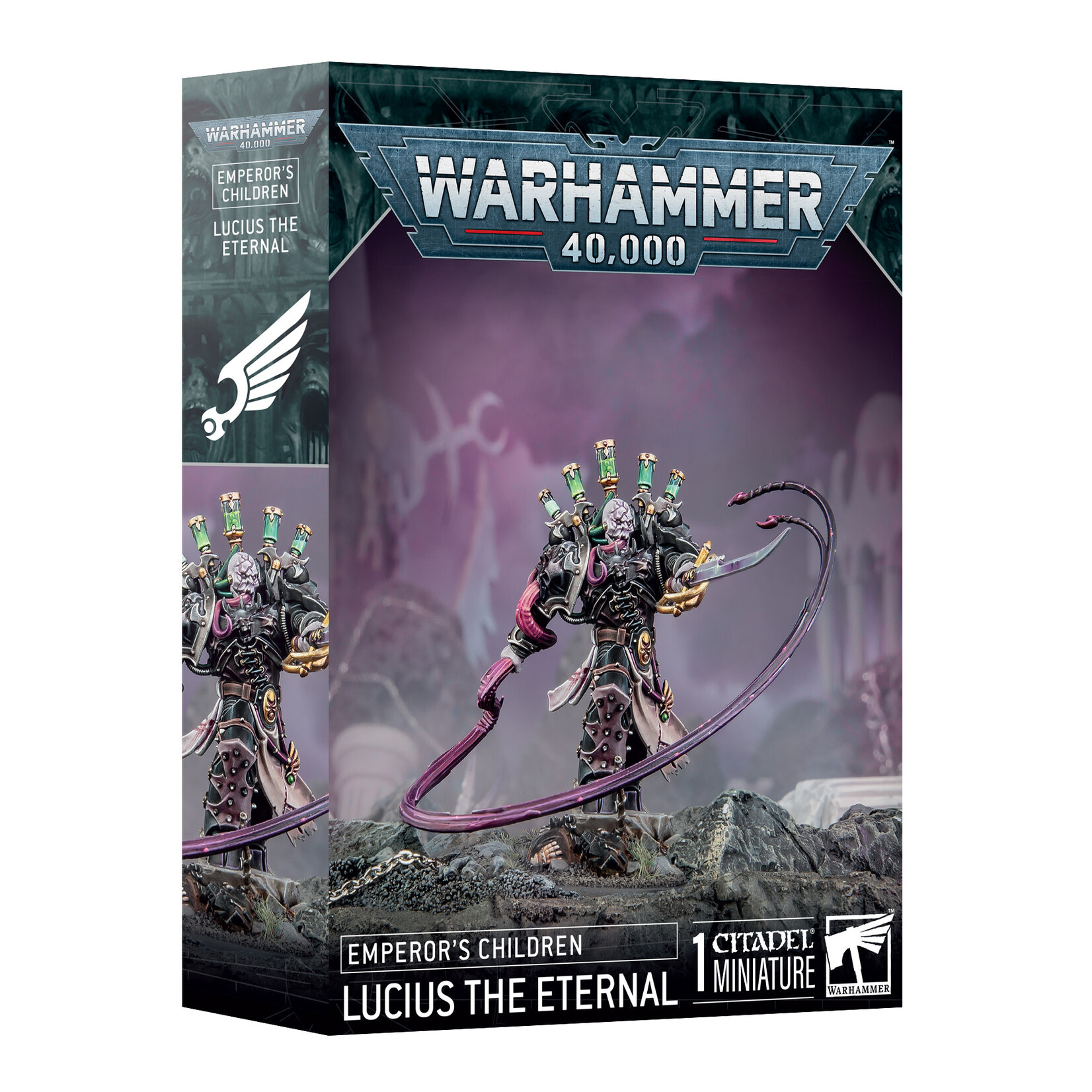 Games Workshop Warhammer 40K: Emperor's Children: Lucius The Eternal