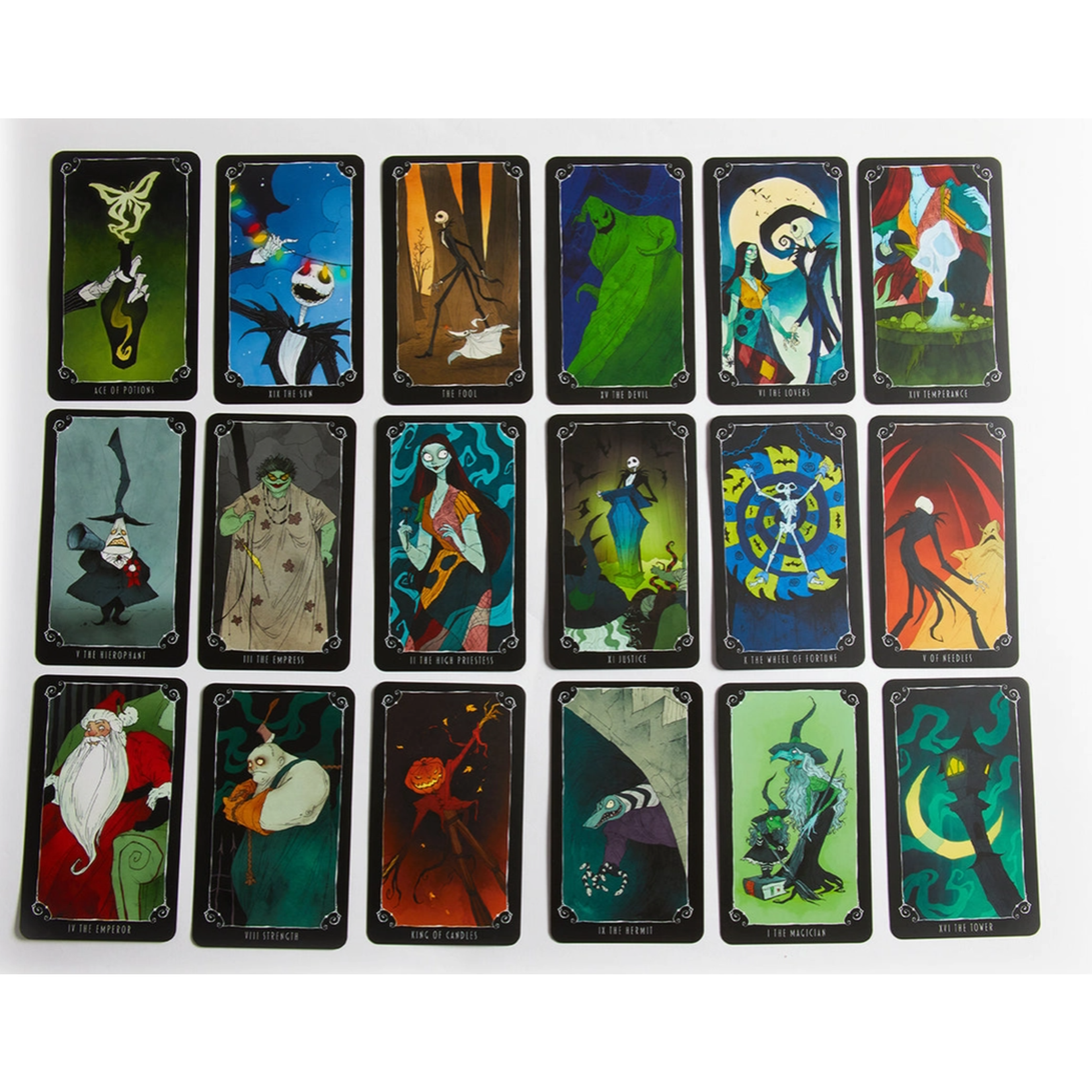 Insight Editions The Nightmare Before Christmas Tarot Deck and Guidebook