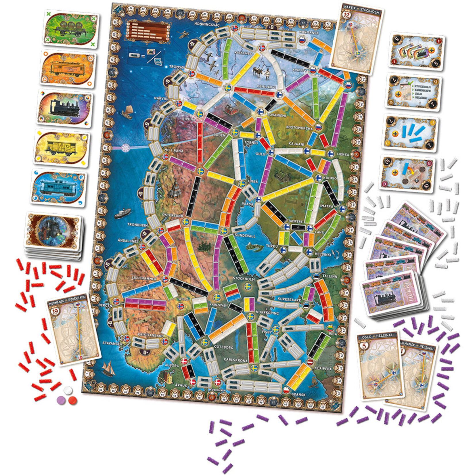 Days of Wonder Ticket to Ride: Northern Lights