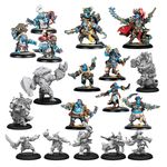 Steamforged Games Ltd Warmachine: Southern Kriels Brineblood Marauders: Core Expansion Set