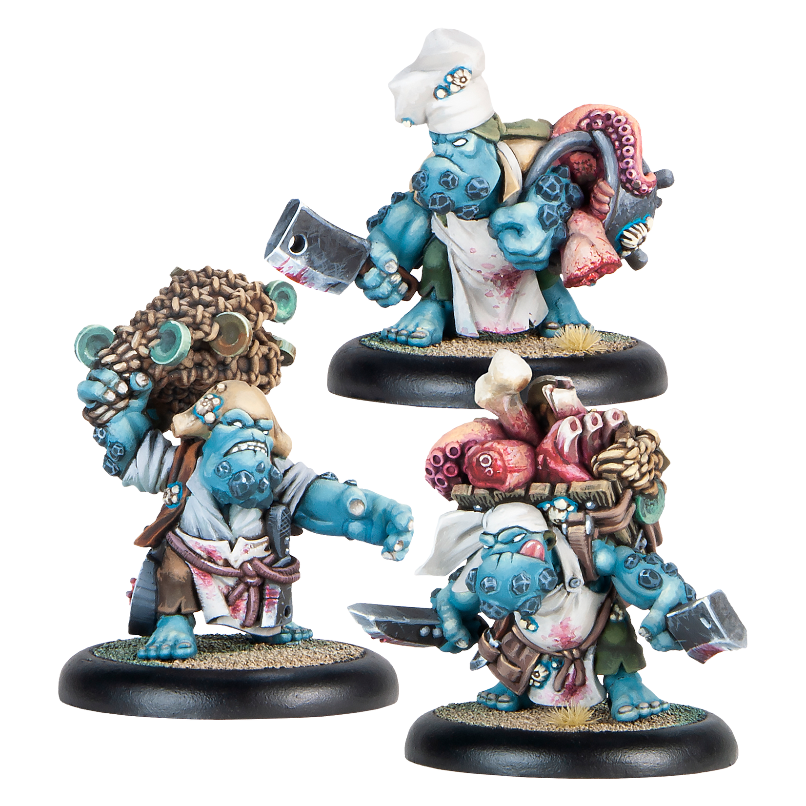 Steamforged Games Ltd Warmachine: Southern Kriels Brineblood Marauders: Core Expansion Set