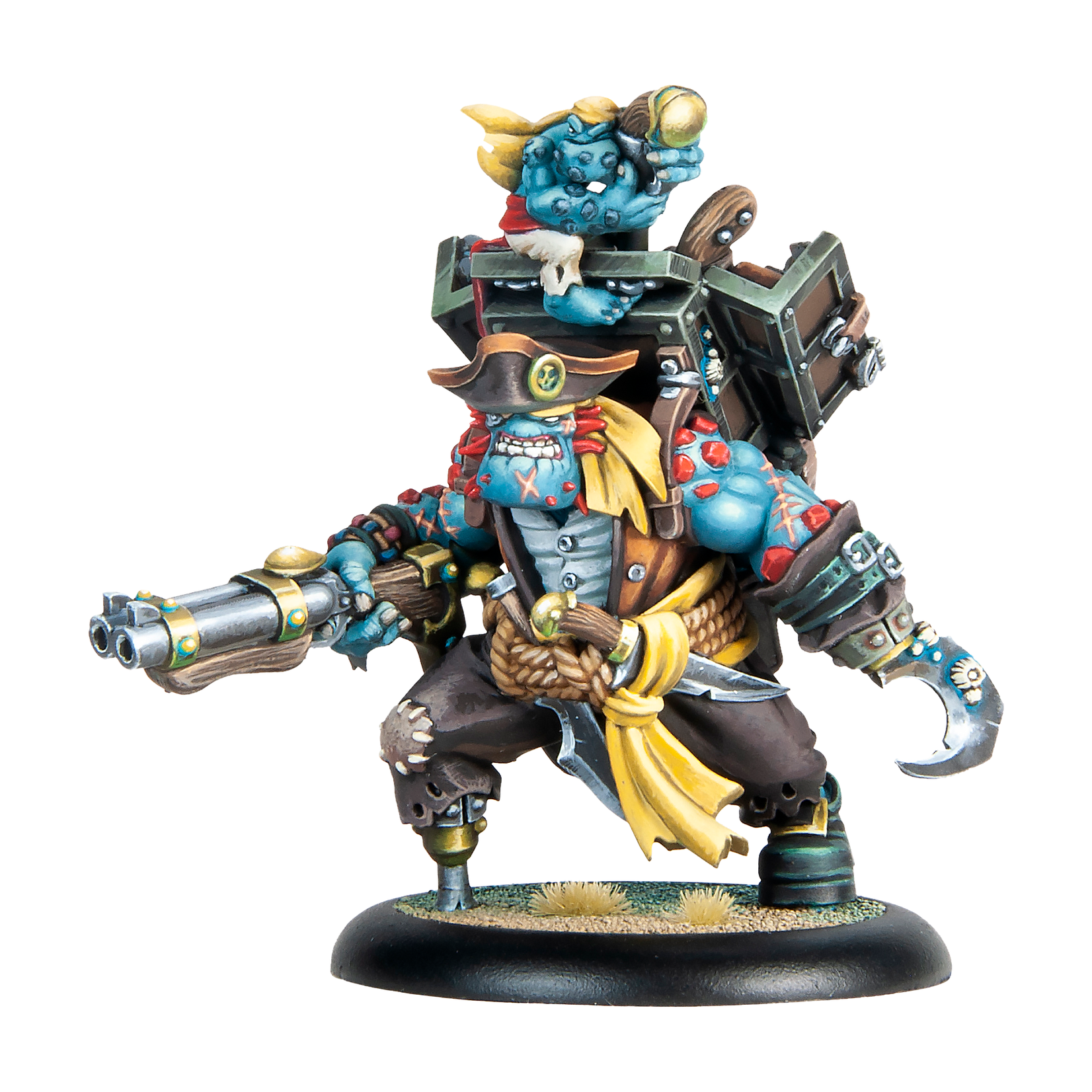 Steamforged Games Ltd Warmachine: Southern Kriels Brineblood Marauders: Core Expansion Set