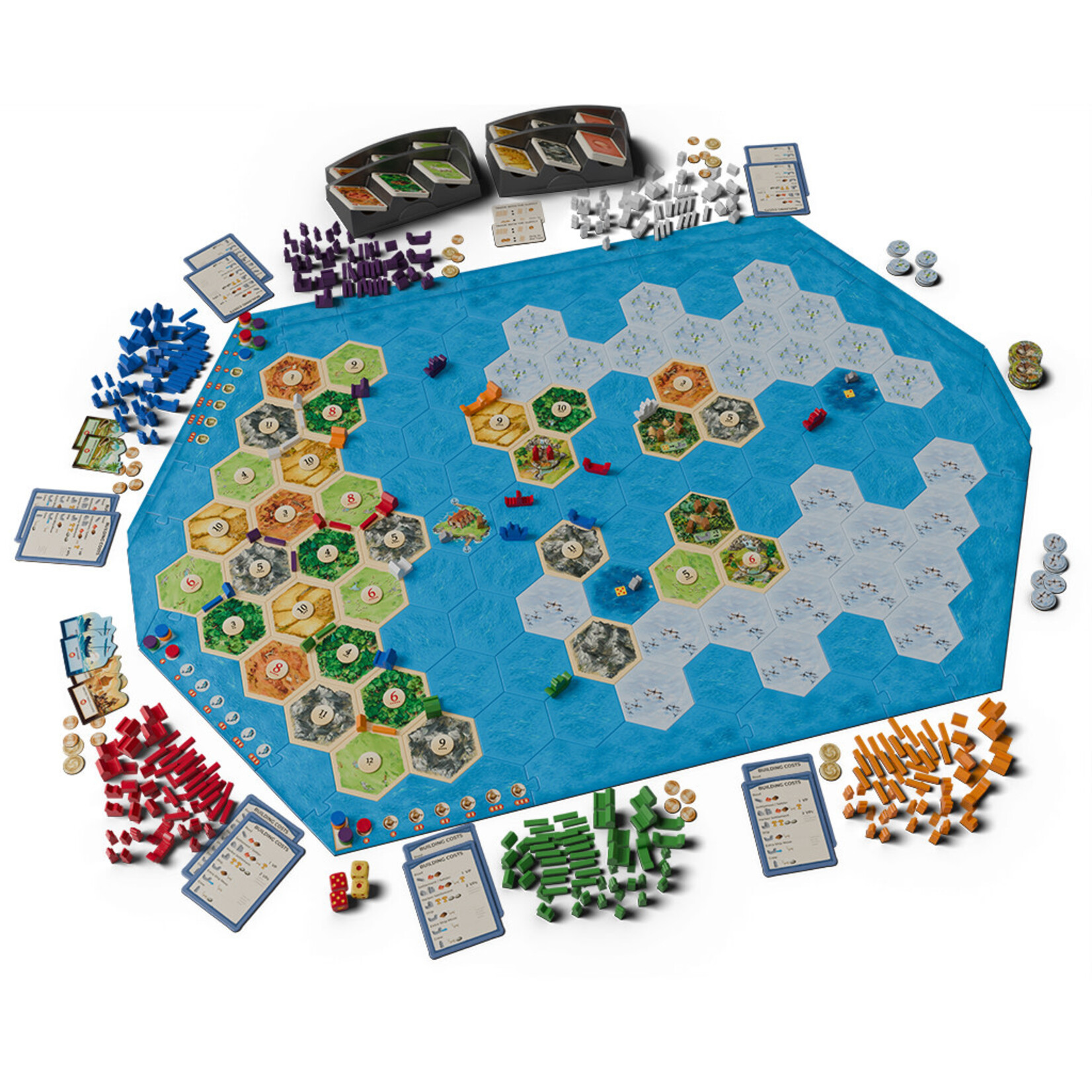 Catan Studio CATAN: Explorers & Pirates 5-6 Player Expansion