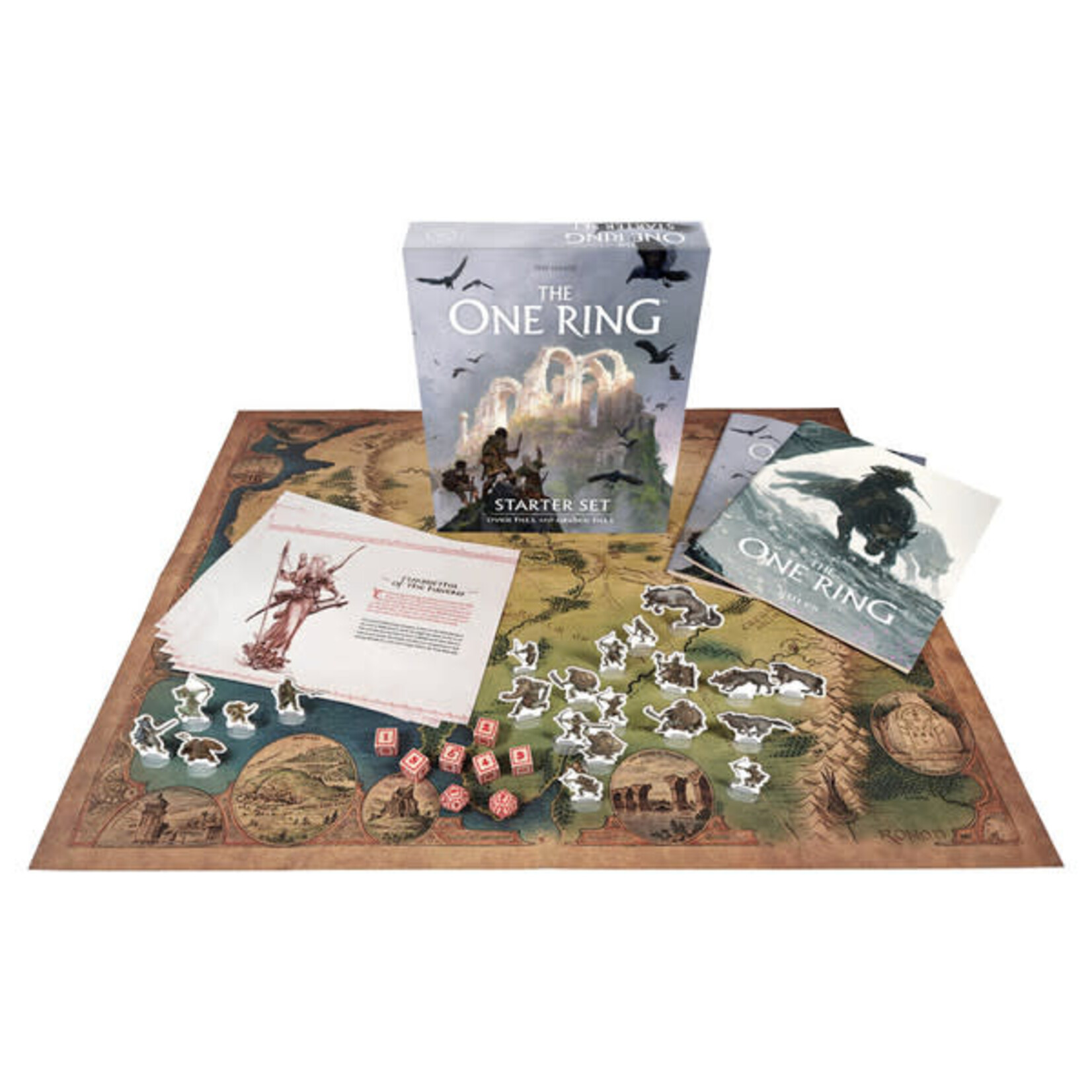 Free League Publishing The One Ring: Starter Set: Over Hill and Under Hill