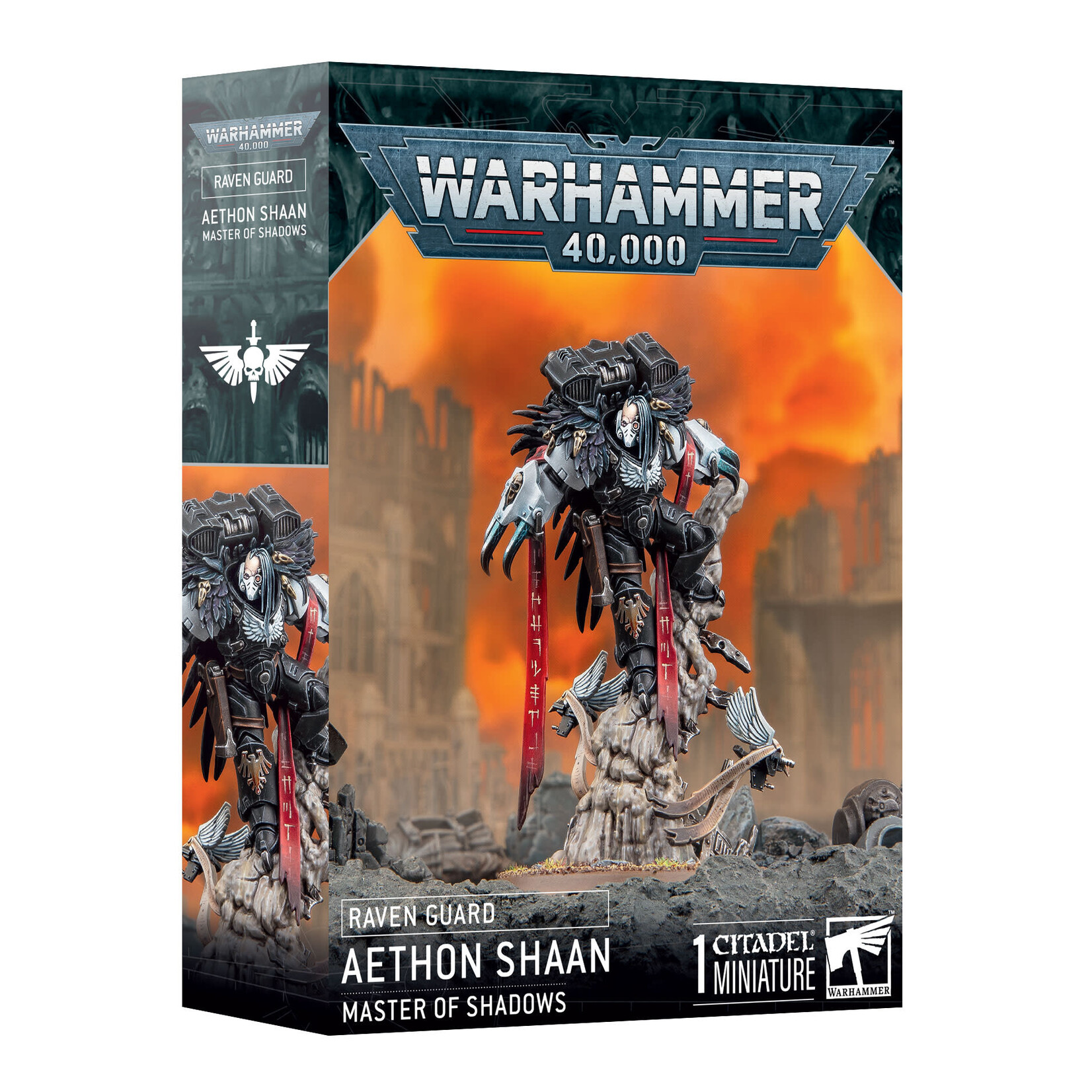 Games Workshop Warhammer 40K: Raven Guard: Aethon Shaan, Master of Shadows