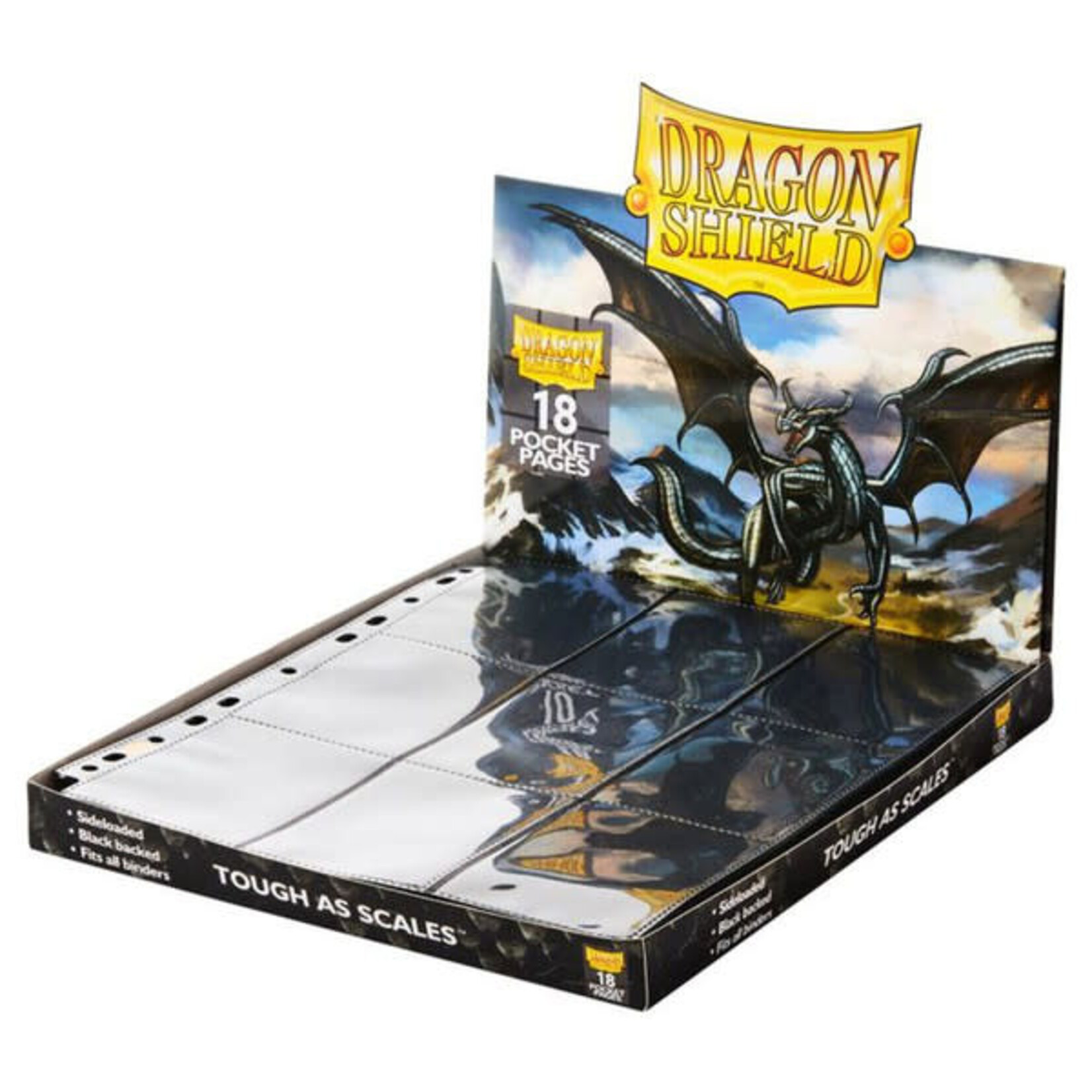 Arcane Tinmen Dragon Shield: Pack of 50: 18-Pocket Pages