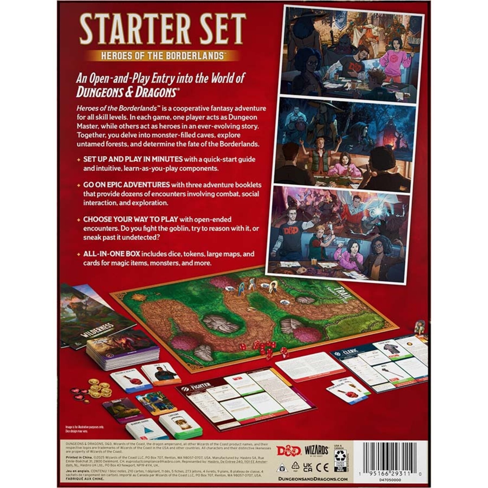Wizards of the Coast D&D 2024: Starter Set: Heroes of the Borderlands