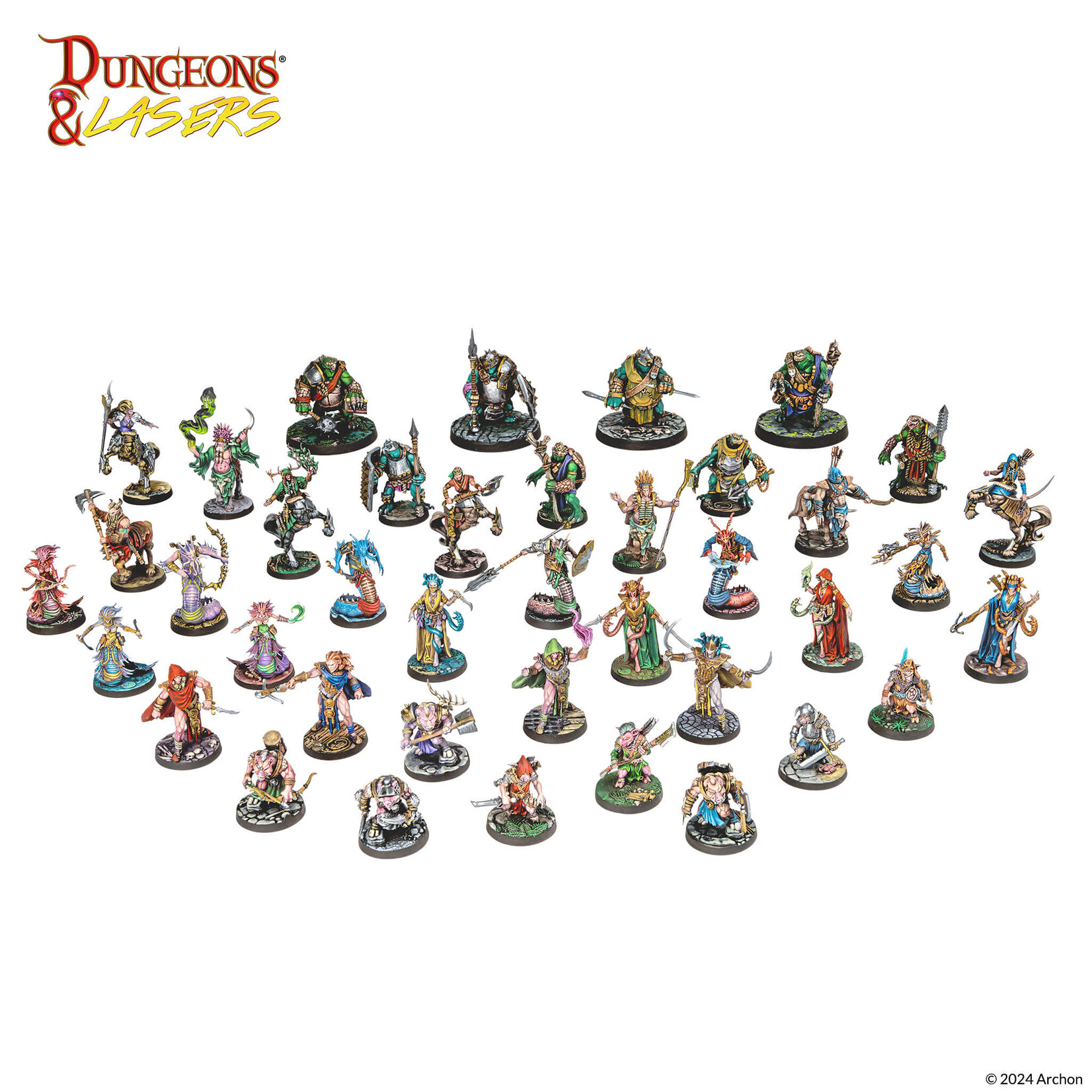 Archon Studios Dungeons & Lasers: Beastkin Hybrids