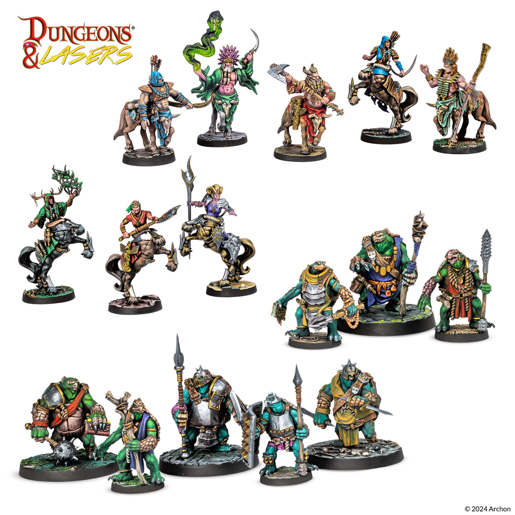 Archon Studios Dungeons & Lasers: Beastkin Hybrids